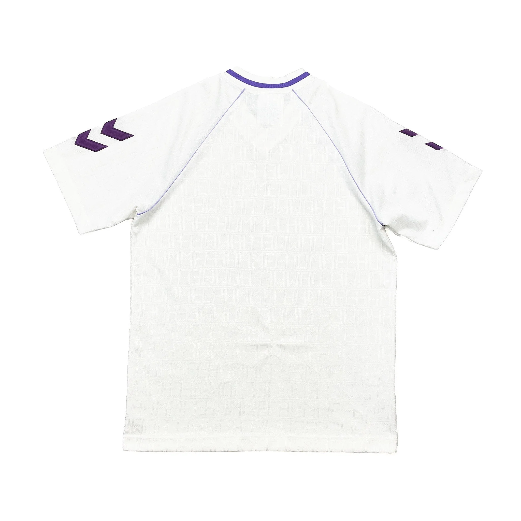 1990/91 Real Madrid Template Home Shirt (S) Hummel - Image 2