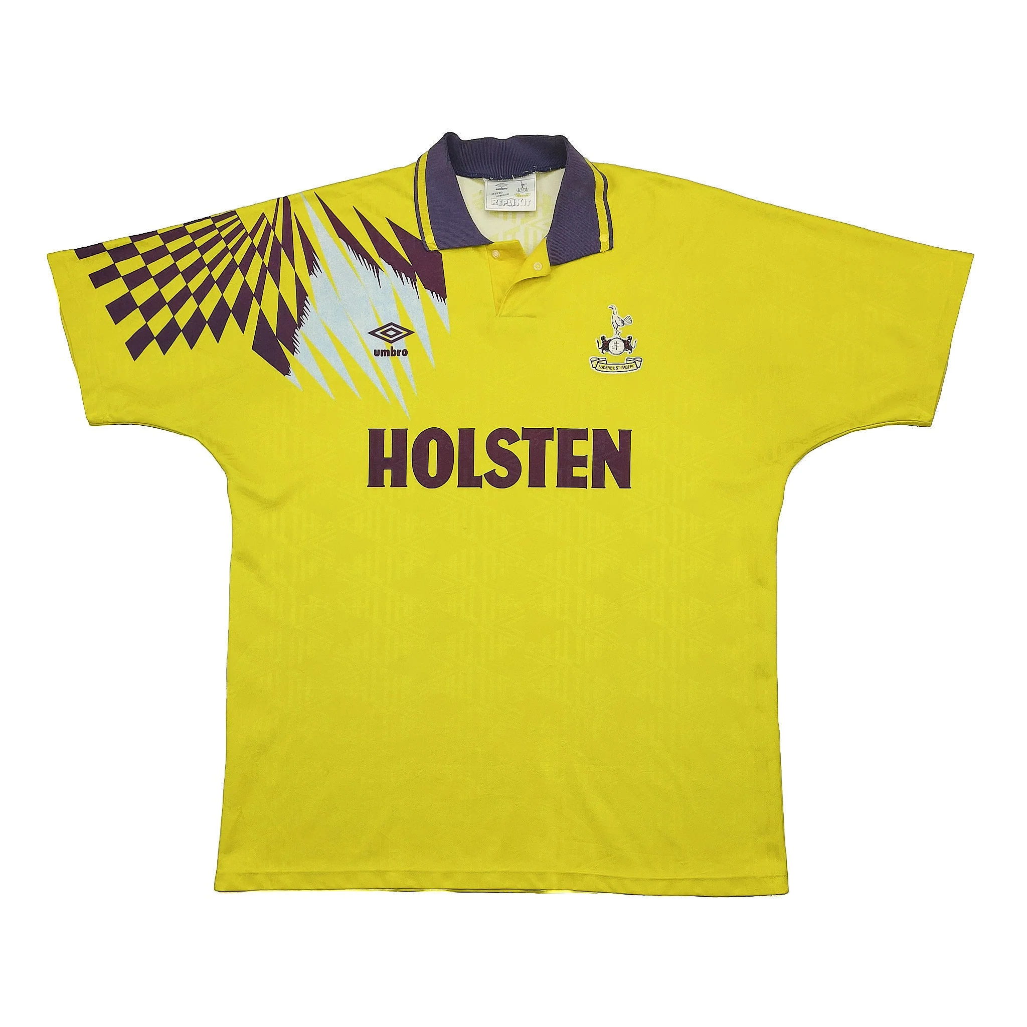 1991/95 Tottenham Away Shirt (XL) Umbro - Image 3