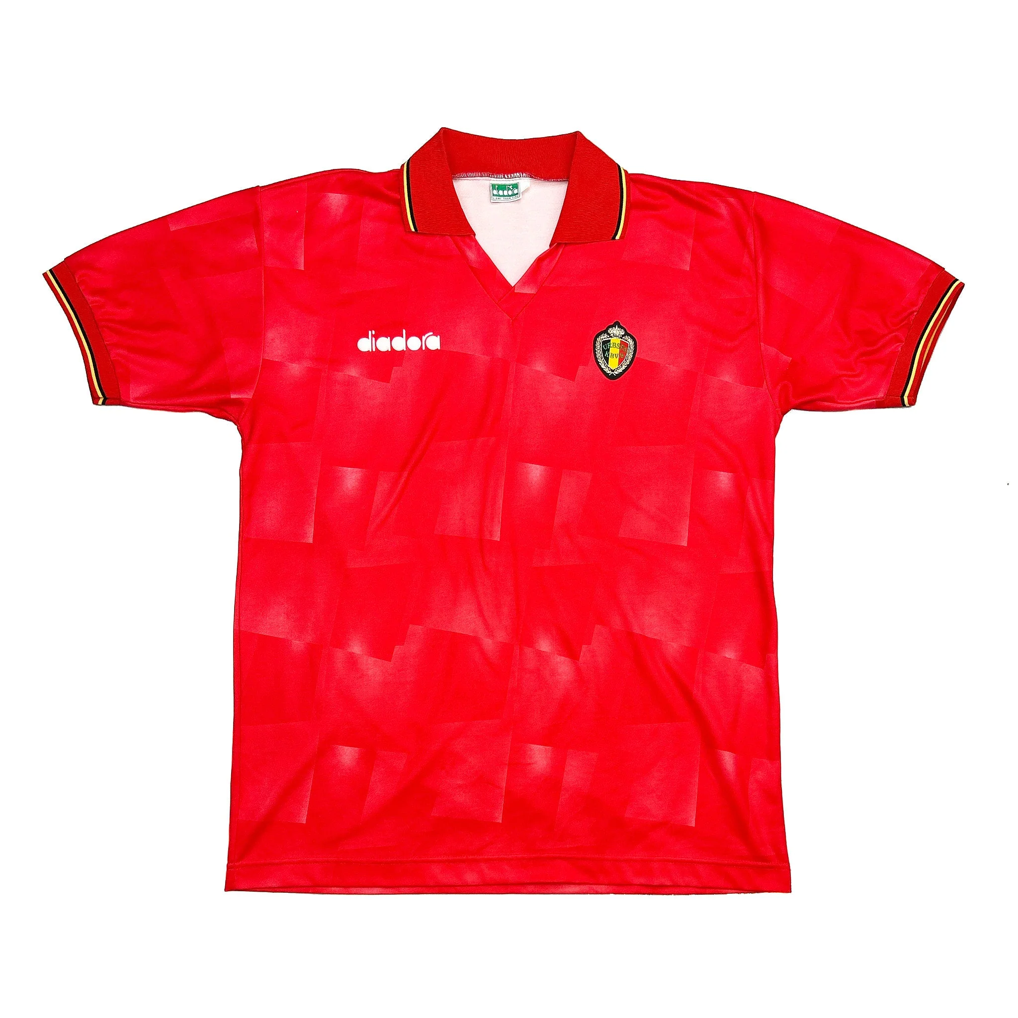1992/94 Belgium Home Shirt (XL) Diadora - Image 3