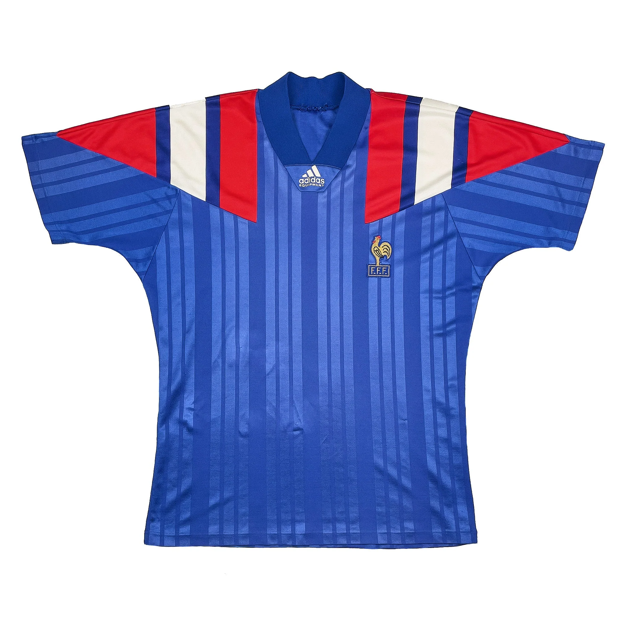 1992/94 France Home Shirt (XL) Adidas - Image 3