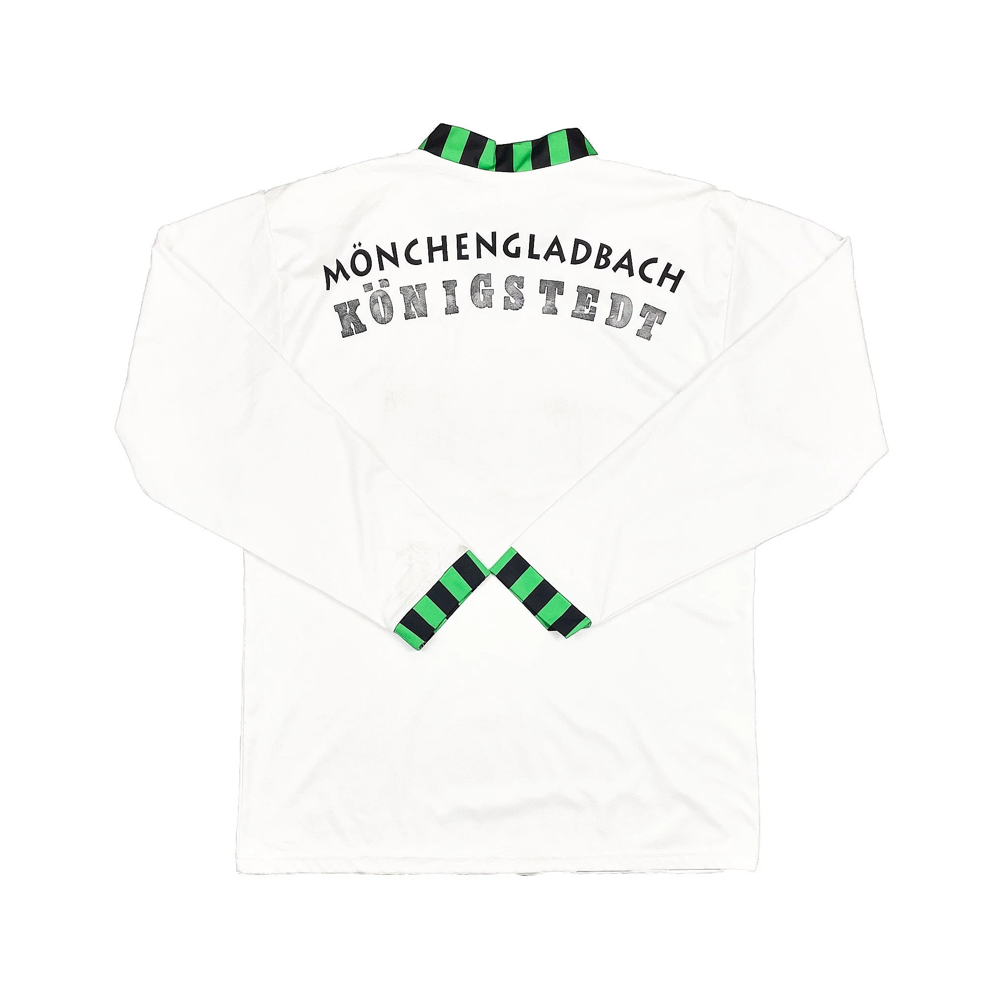 1992/94 Monchengladbach L/S Home Shirt (L) Asics - Image 4