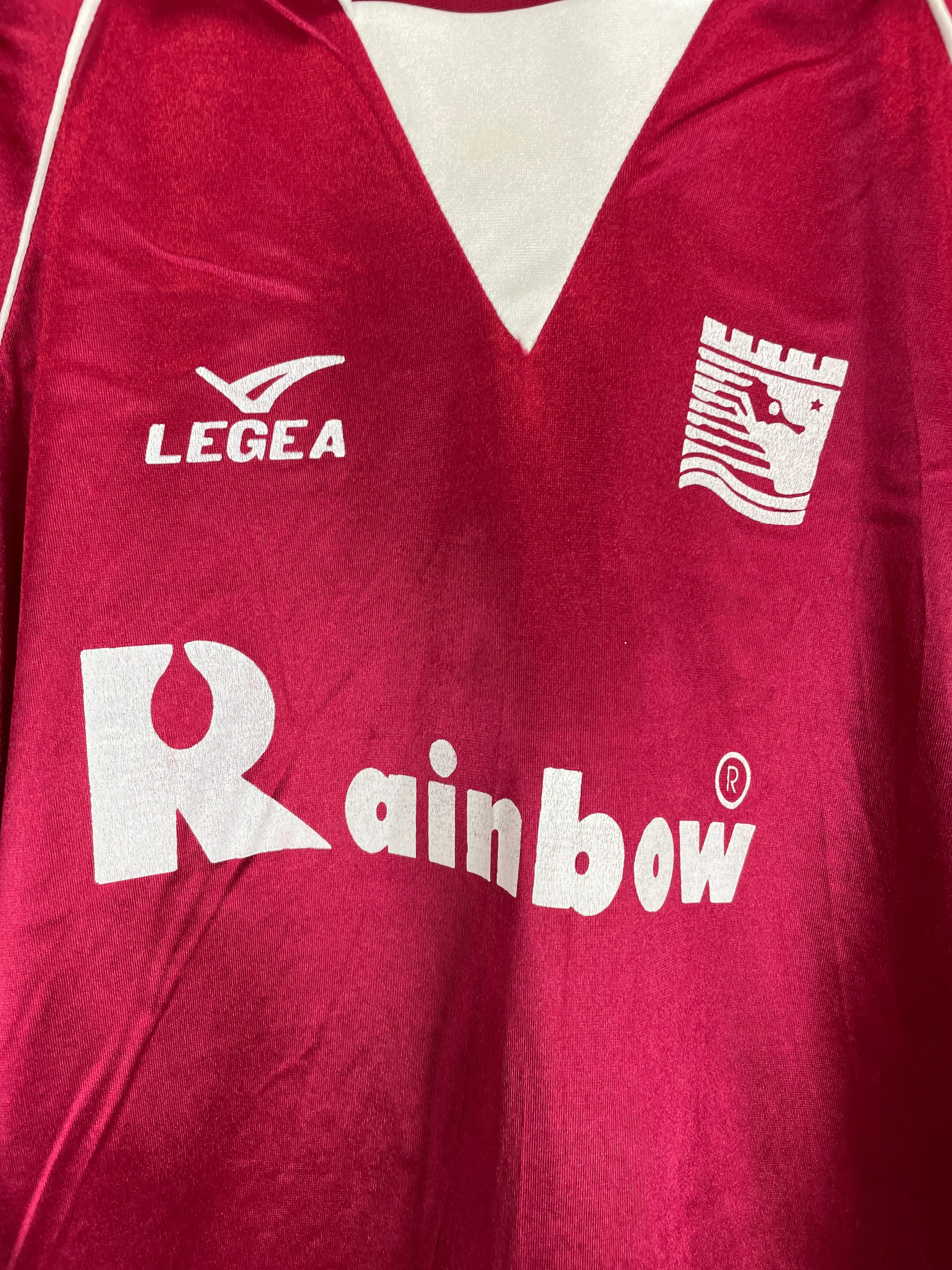 1993/95 Salernitana #11 L/S Home Shirt (M) Legea - Image 3