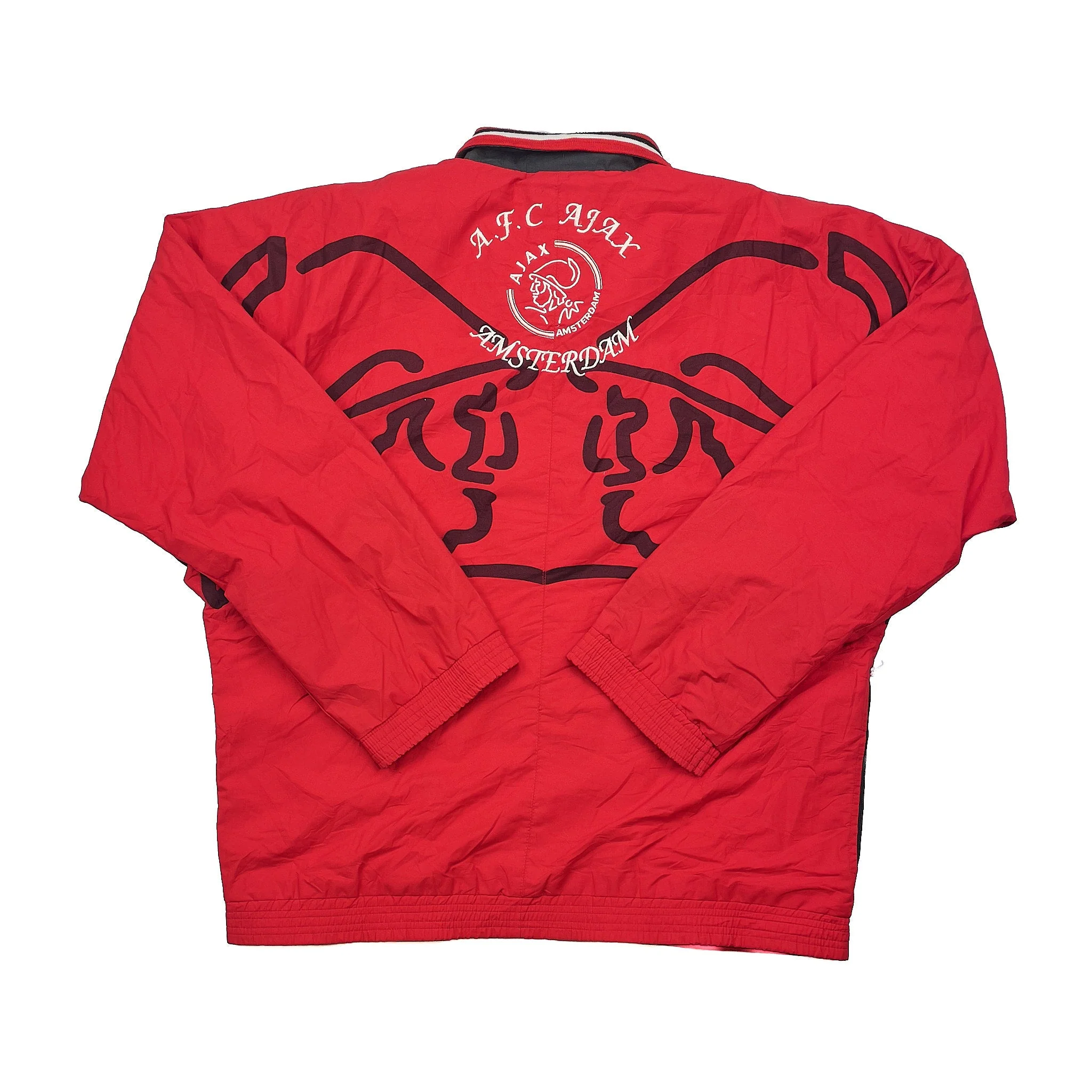 1995/96 Ajax Track Jacket (M) Umbro - Image 4