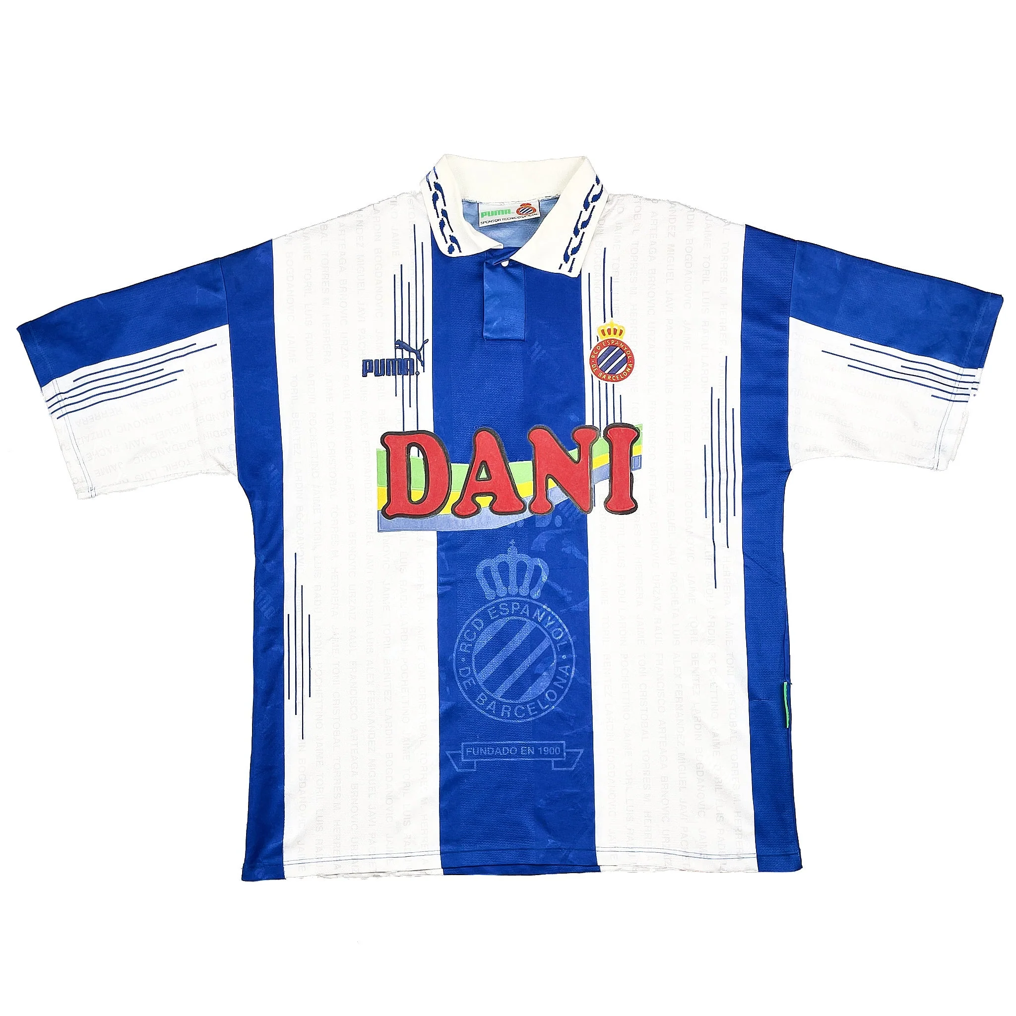 1995/96 Espanyol Home Shirt (XL) Puma - Image 3