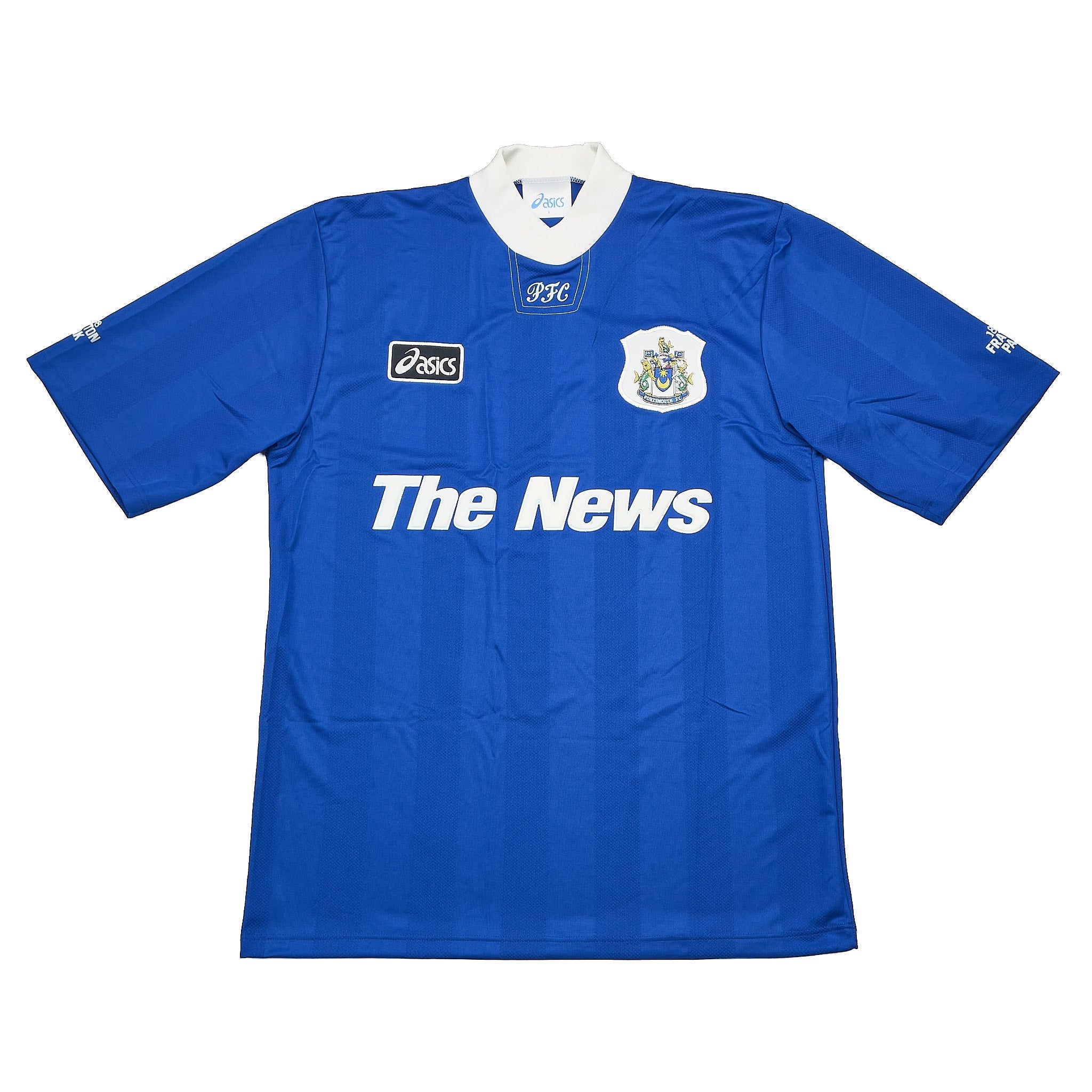 1995/97 Portsmouth *Mint* Home Shirt (L) Asics - Image 3