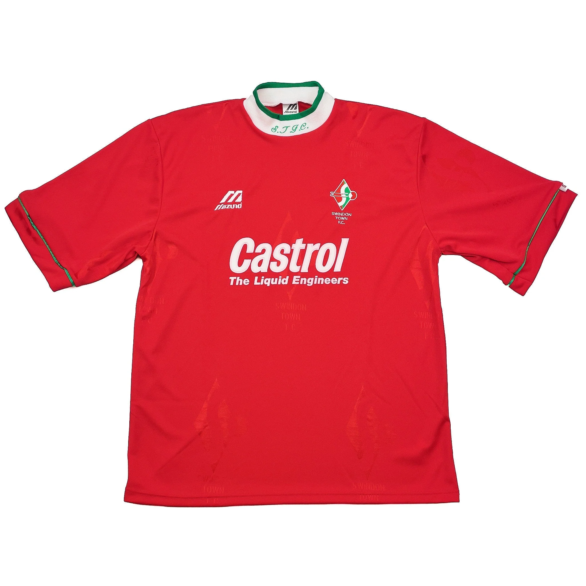 1995/97 Swindon Town *Mint* Home Shirt (L) Mizuno