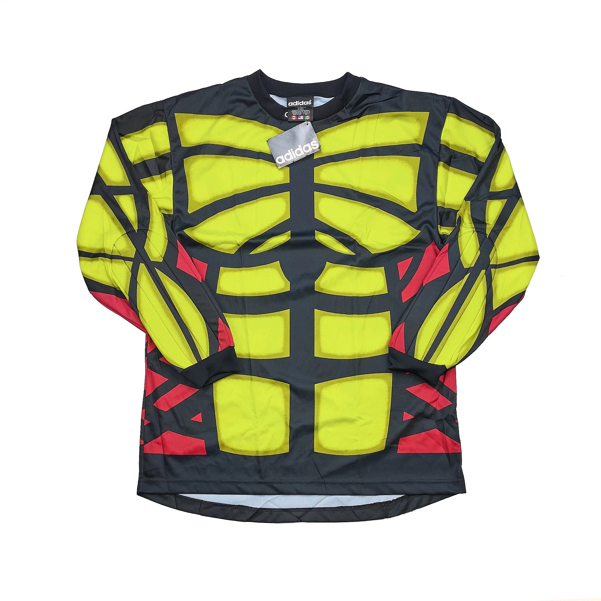 1995 Adidas 'Terminator' *BNWT* GK Template Shirt (L) - Image 3