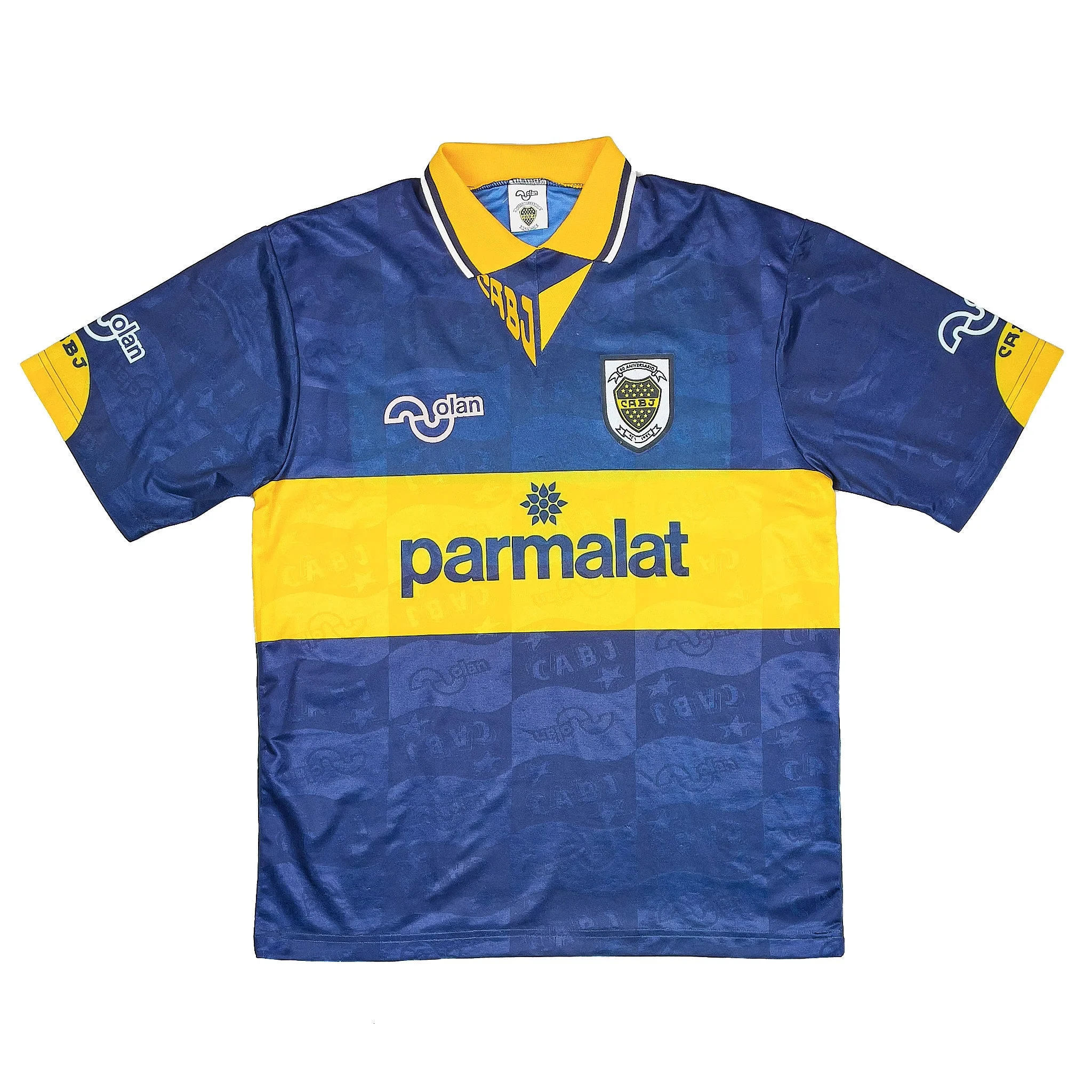 1995 Boca Juniors Home Shirt (L) Olan - Image 3