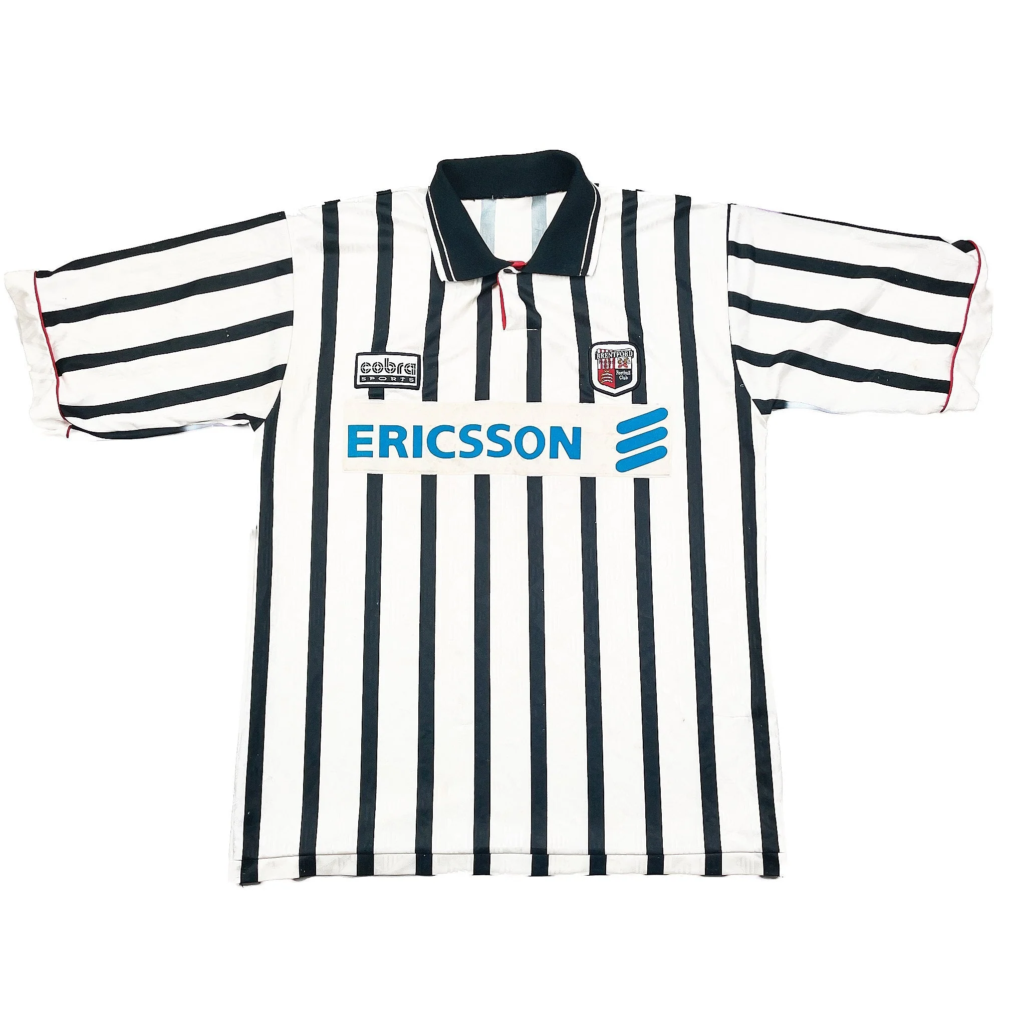 1996/98 Brentford #12 *Match Issue* Away Shirt (L) Cobra Sports