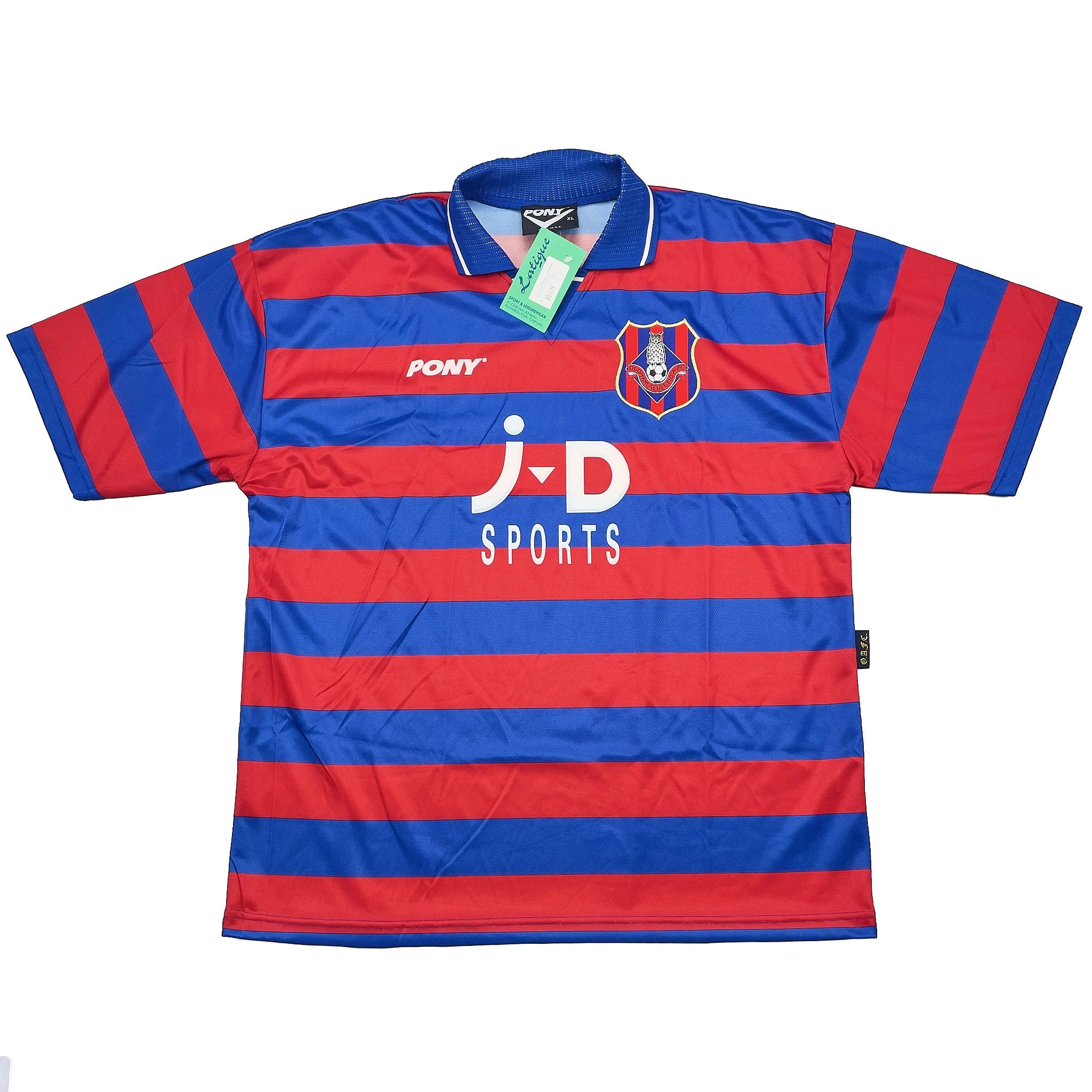 1996/98 Oldham Athletic *BNWT* Home Shirt (XL) Pony - Image 3