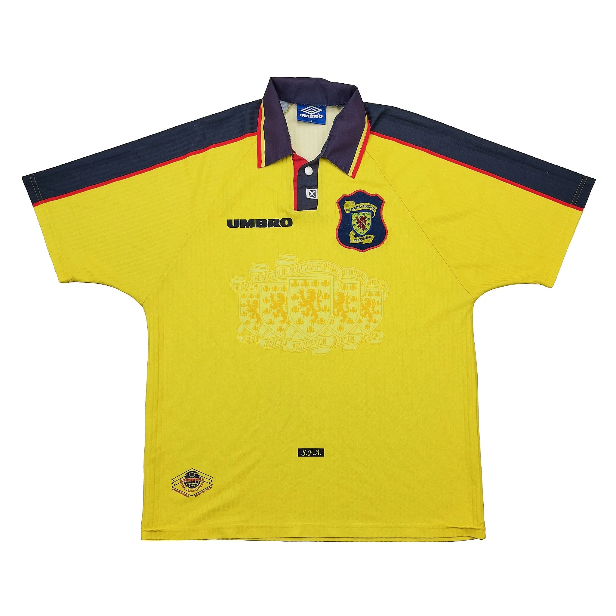 1996/98 Scotland Away Shirt (XL) Umbro - Image 3