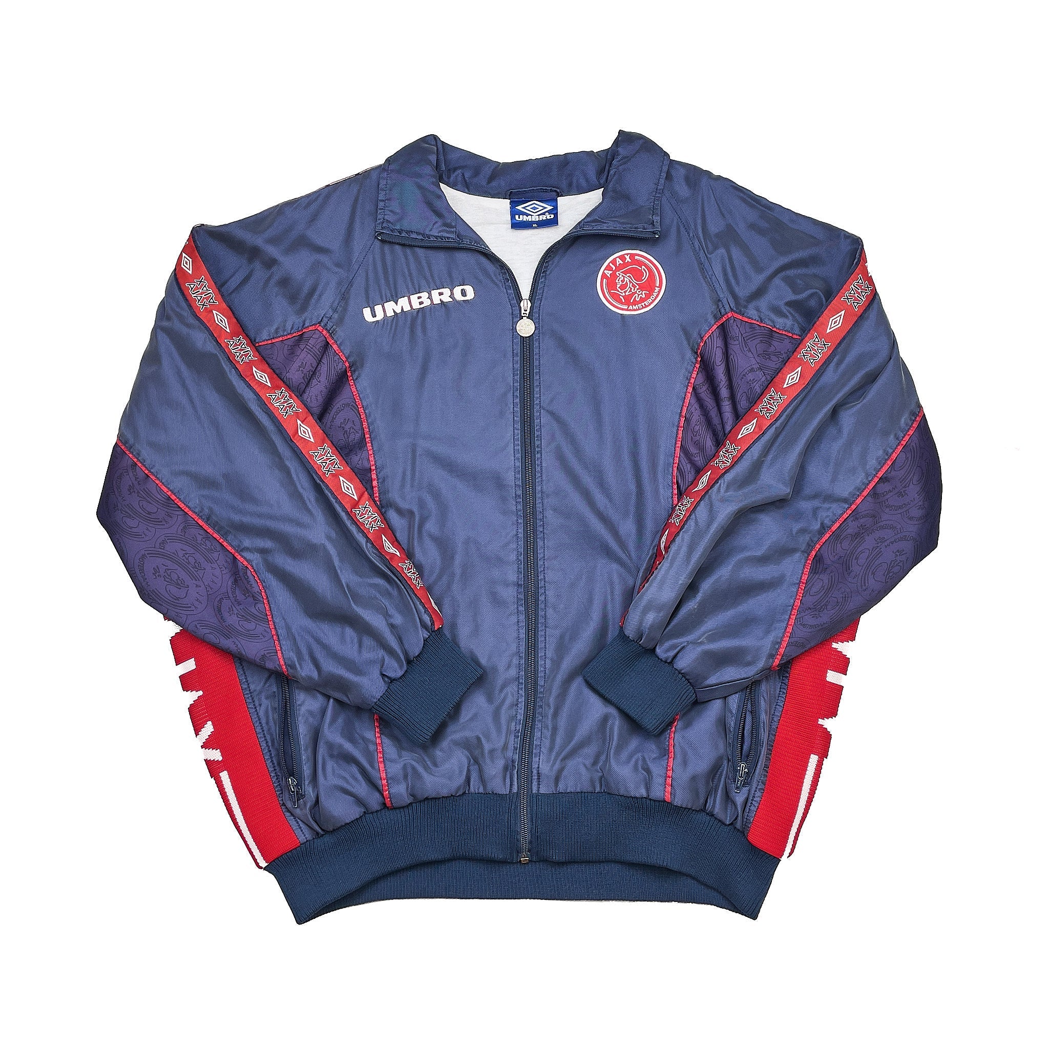 1997/98 Ajax Track Jacket (XL) Umbro - Image 3