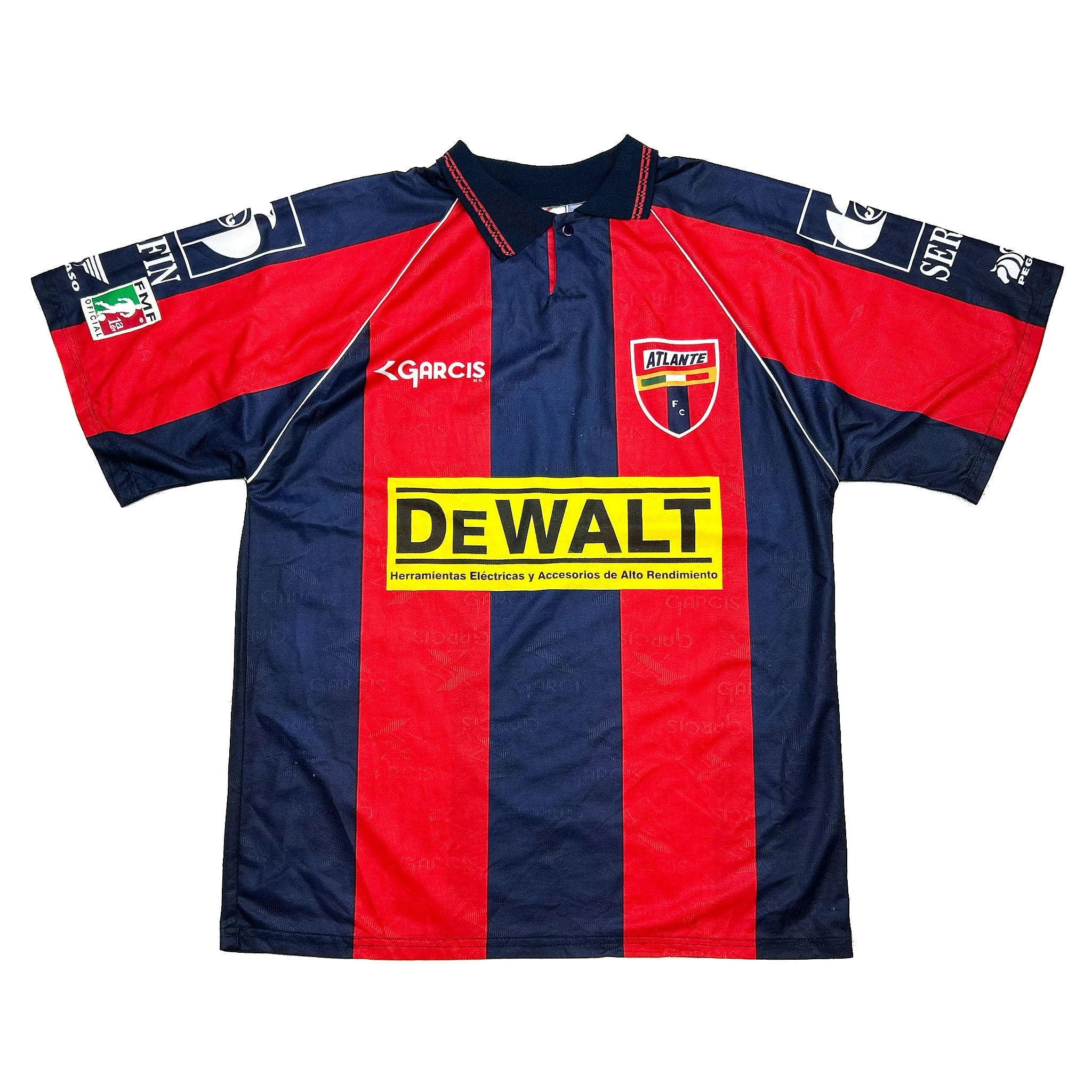 1997/98 Atlante Home Shirt (XL) Garcis - Image 3