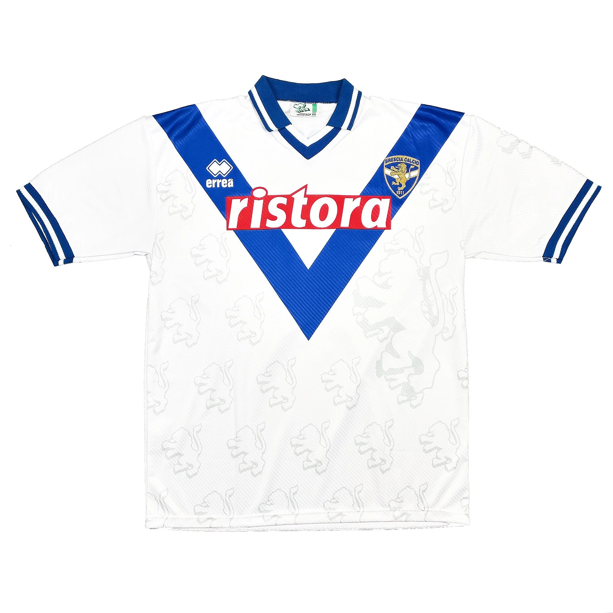 1997/98 Brescia Hubner #11 Away Shirt (XXL) Errea - Image 4