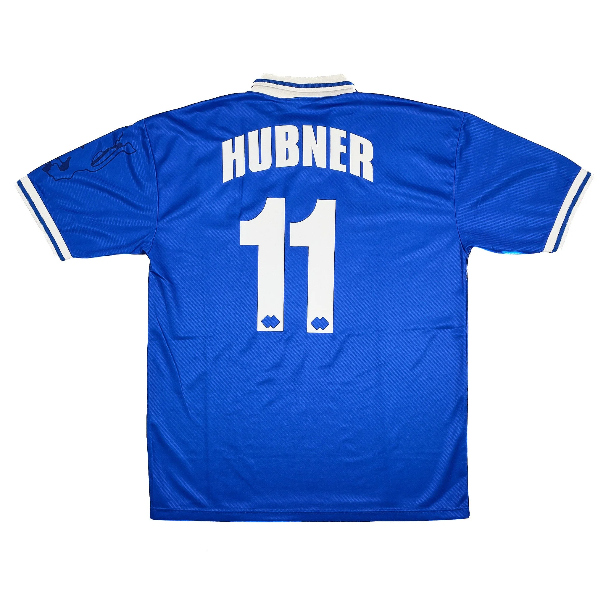 1997/98 Brescia Hubner #11 Home Shirt (XXL) Errea - Image 3