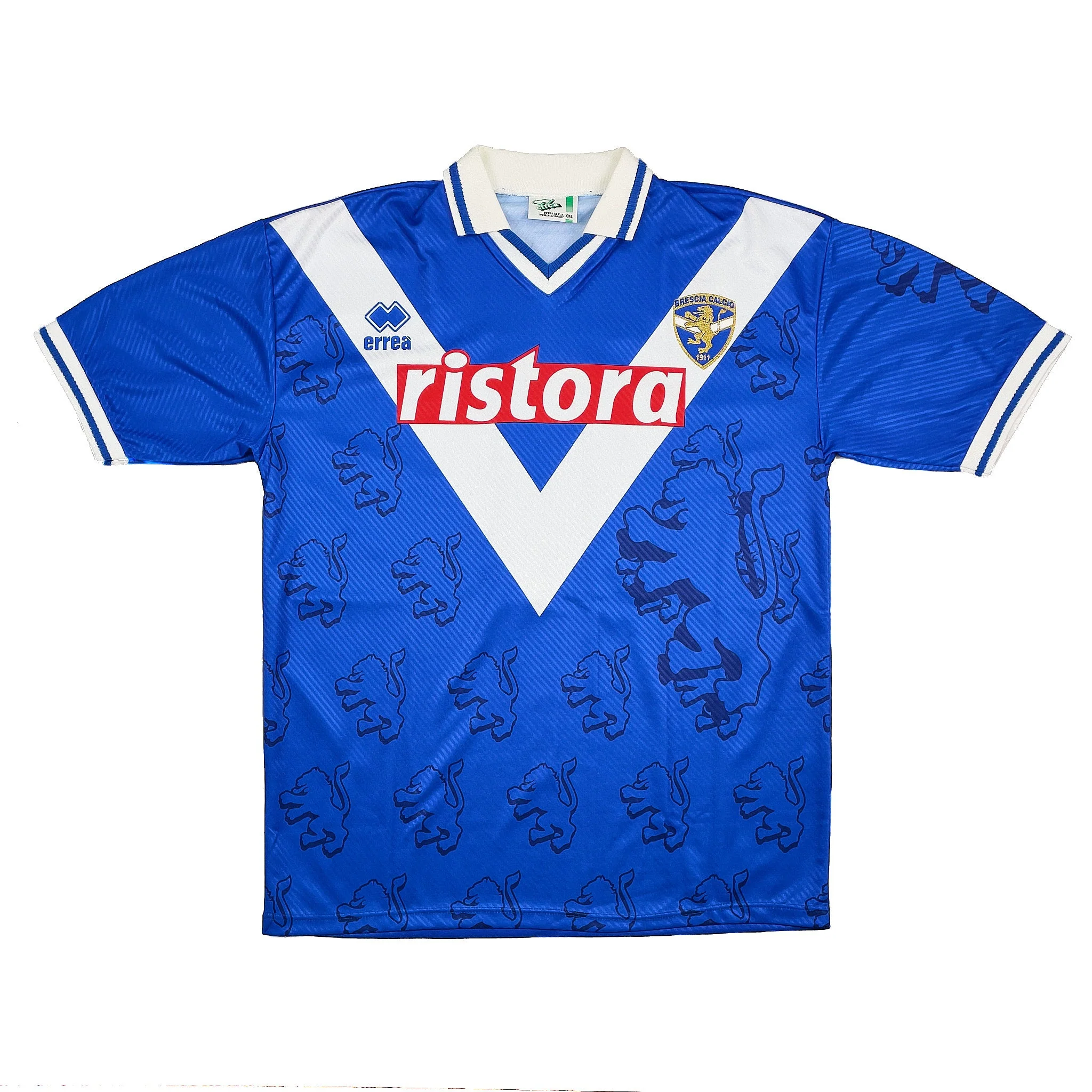1997/98 Brescia Hubner #11 Home Shirt (XXL) Errea - Image 4