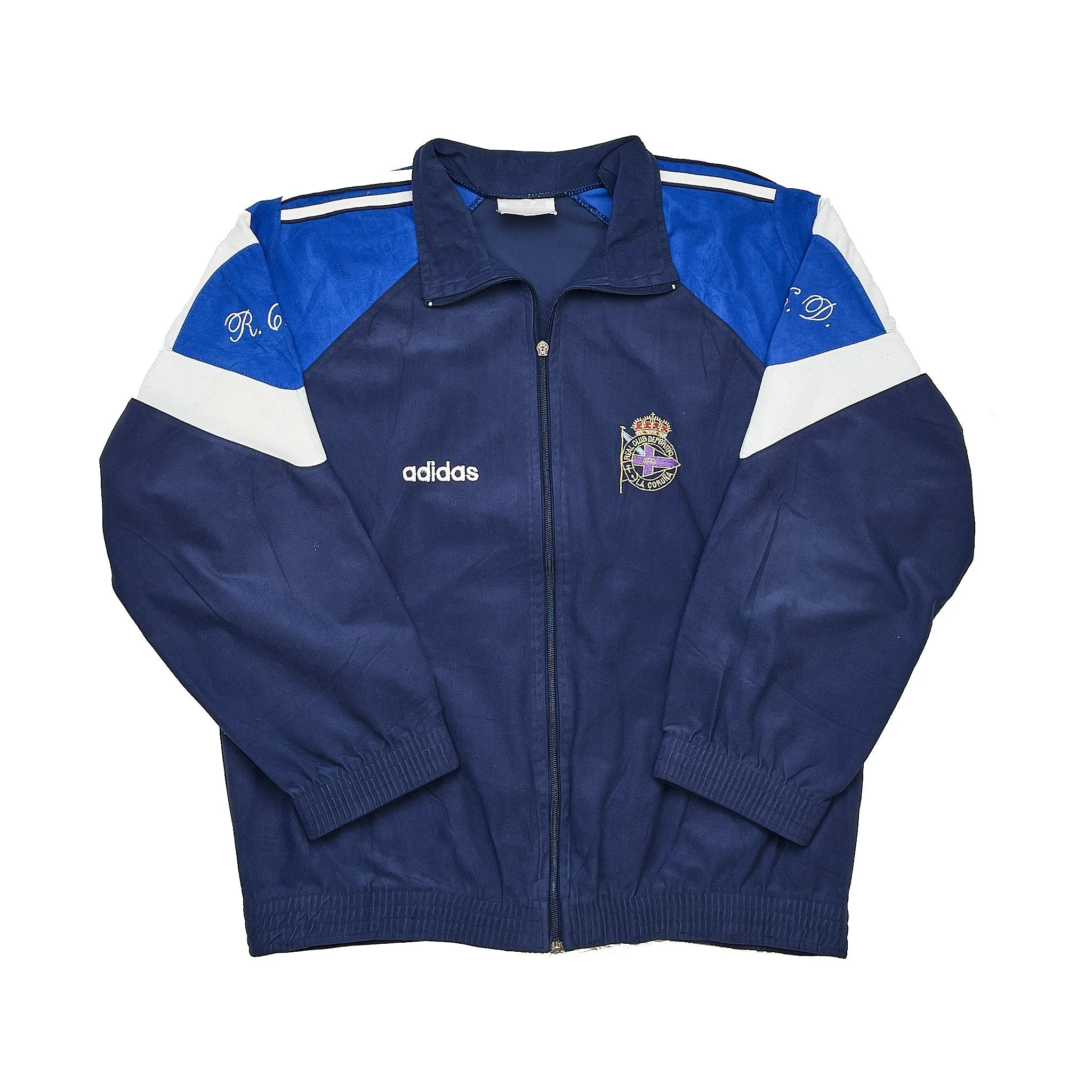 1997/98 Deportivo La Coruna Track Jacket (M) Adidas - Image 3