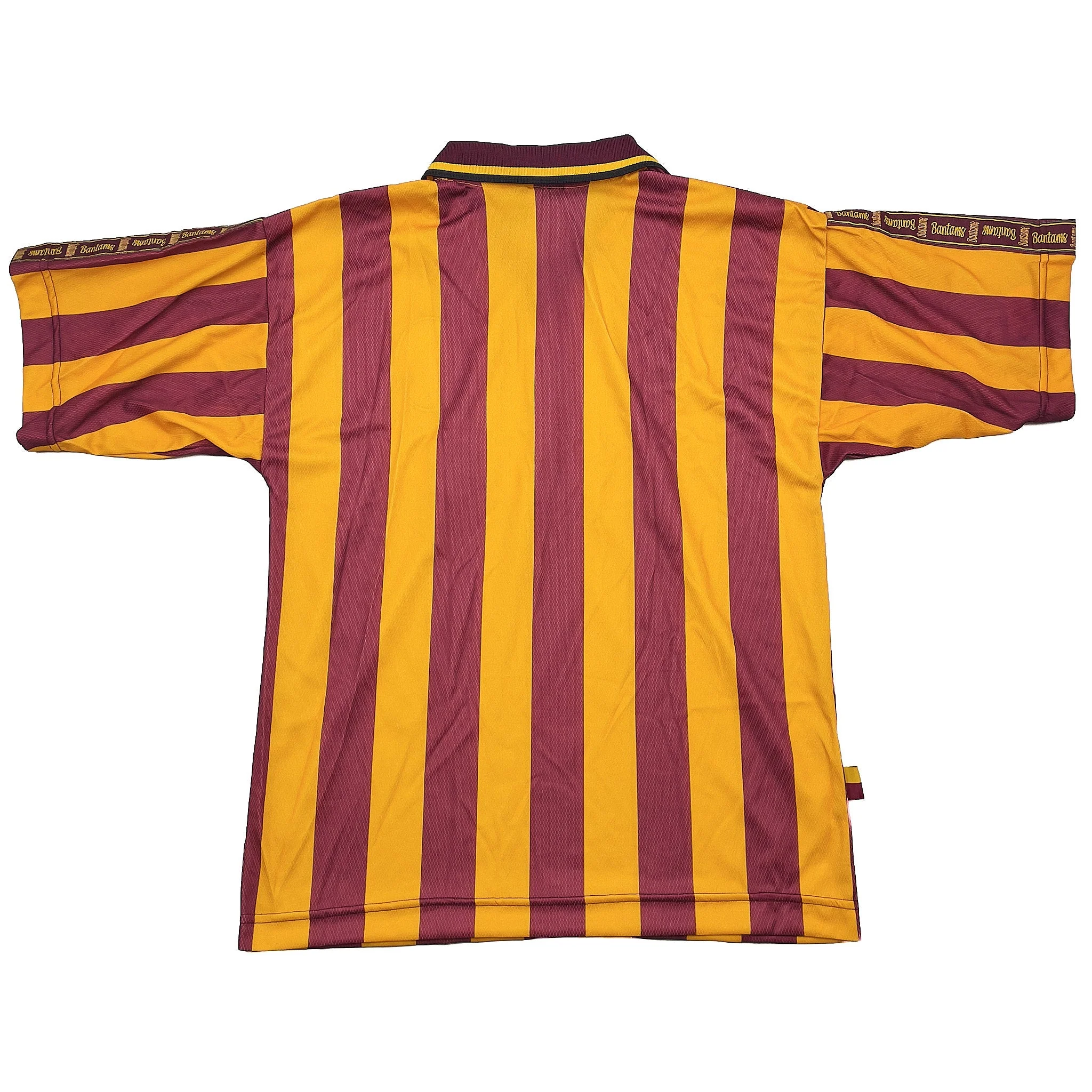 1997/99 Bradford City *BNWT* Home Shirt (L) Beaver - Image 4