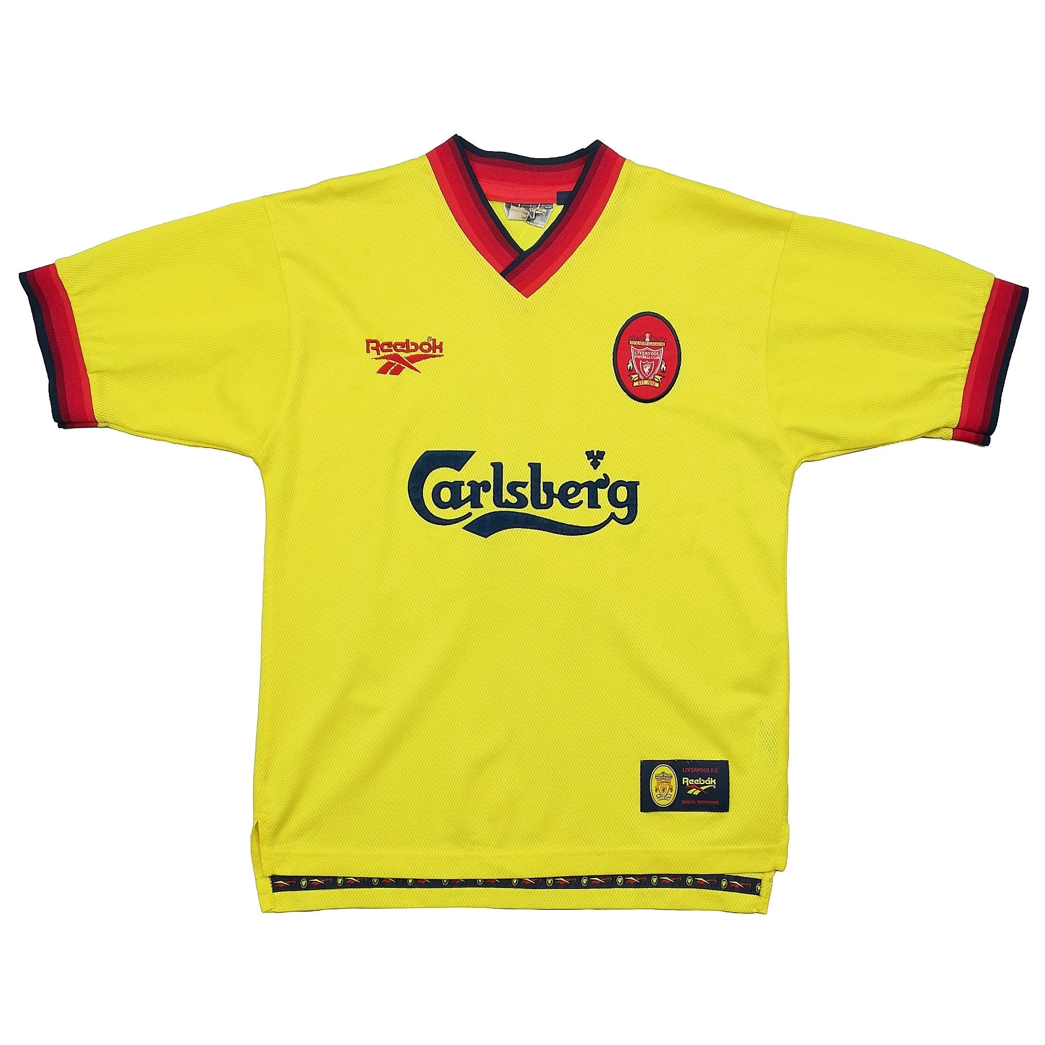 1997/99 Liverpool Ruddock #14 Away Shirt (S) Reebok - Image 2