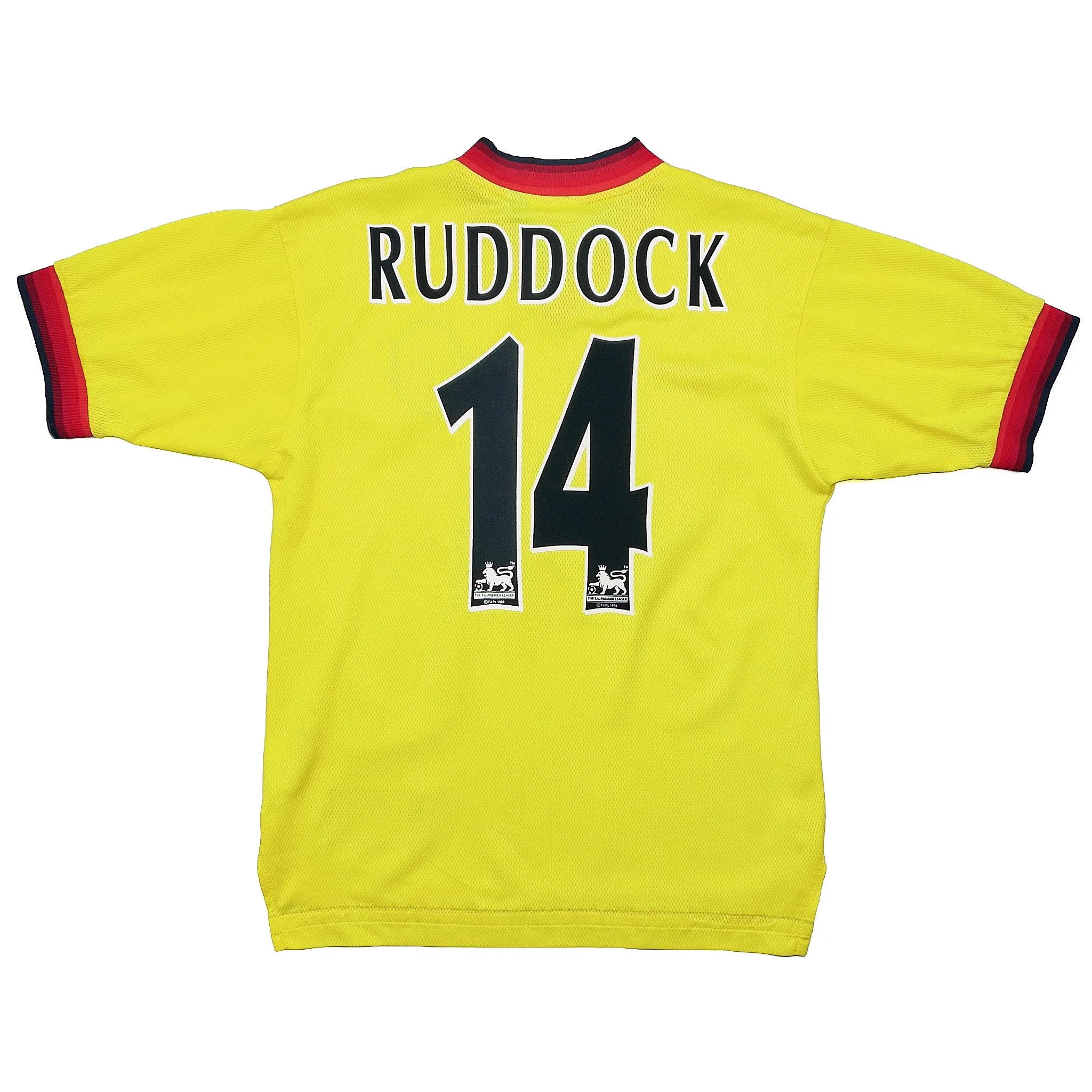 1997/99 Liverpool Ruddock #14 Away Shirt (S) Reebok - Image 3