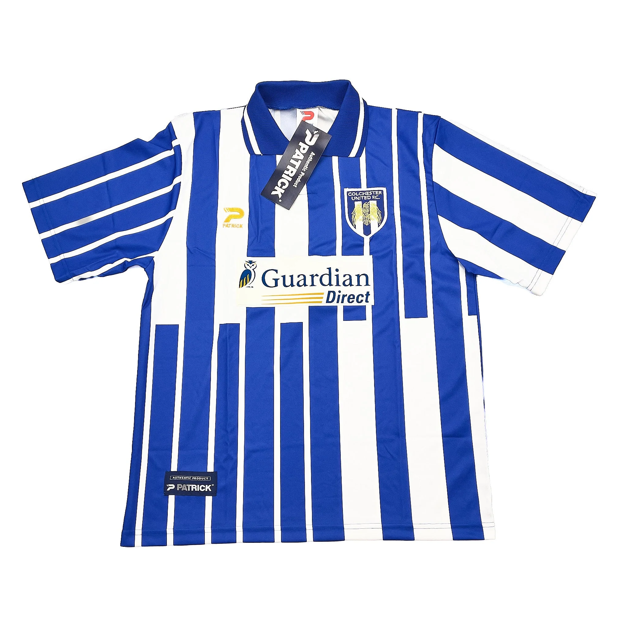 1998/99 Colchester United *BNWT* Home Shirt (L) Patrick - Image 3
