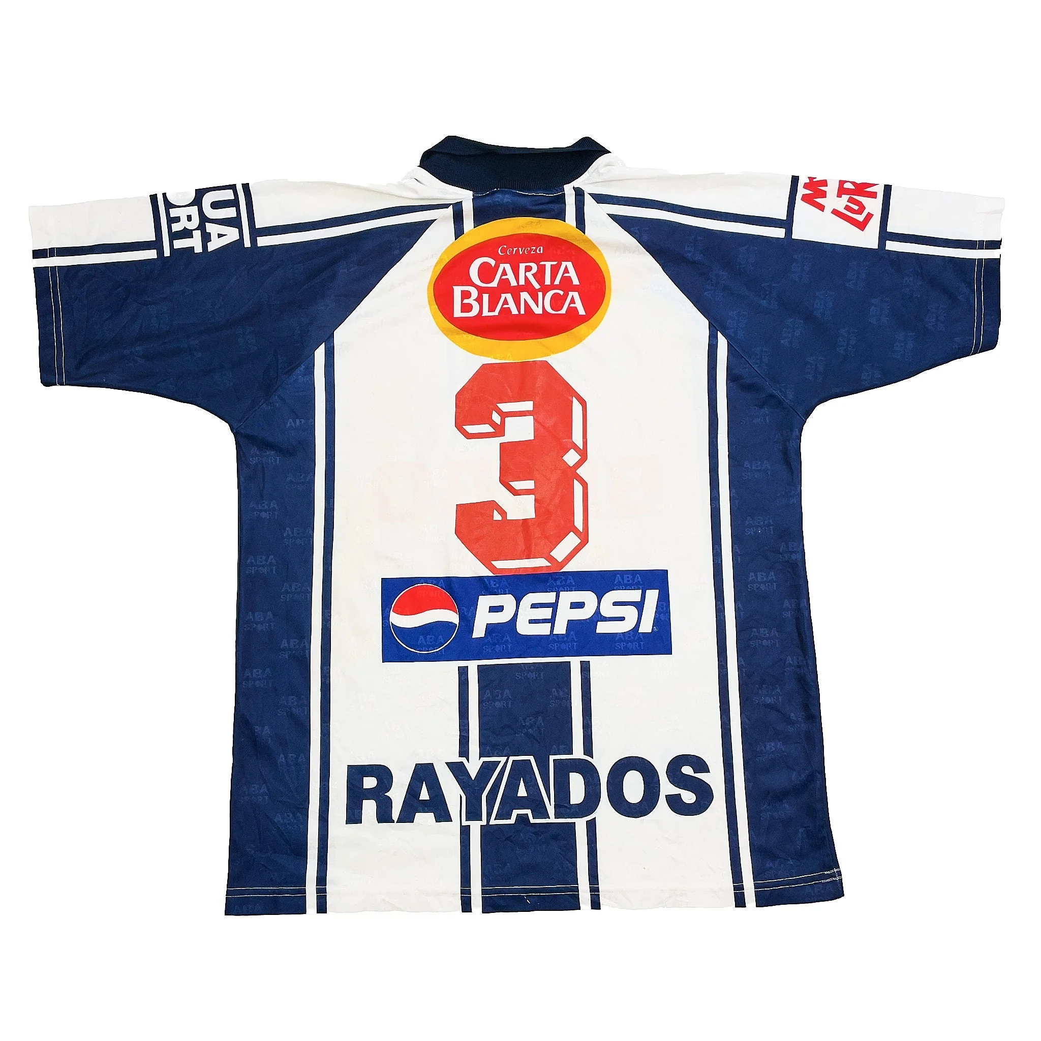 1998/99 Monterrey #3 Home Shirt (L) ABA Sport - Image 2