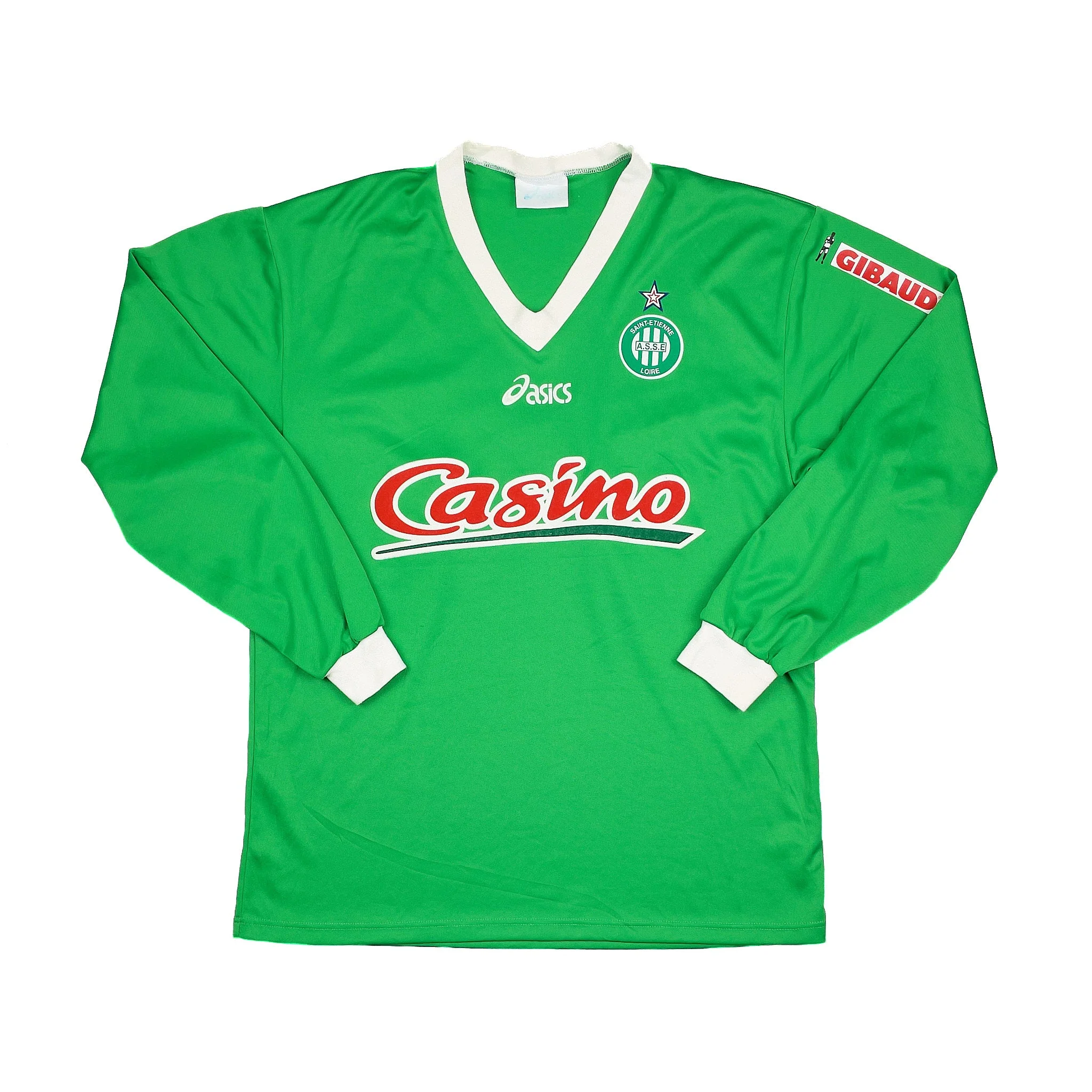 1998/99 Saint Etienne L/S Home Shirt (XL) Asics - Image 3