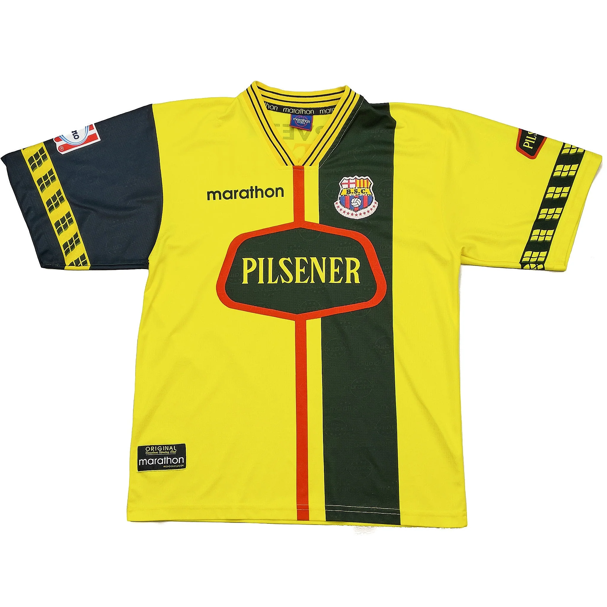 1999/00 Sc Barcelona Home Shirt (M) Marathon - Image 3