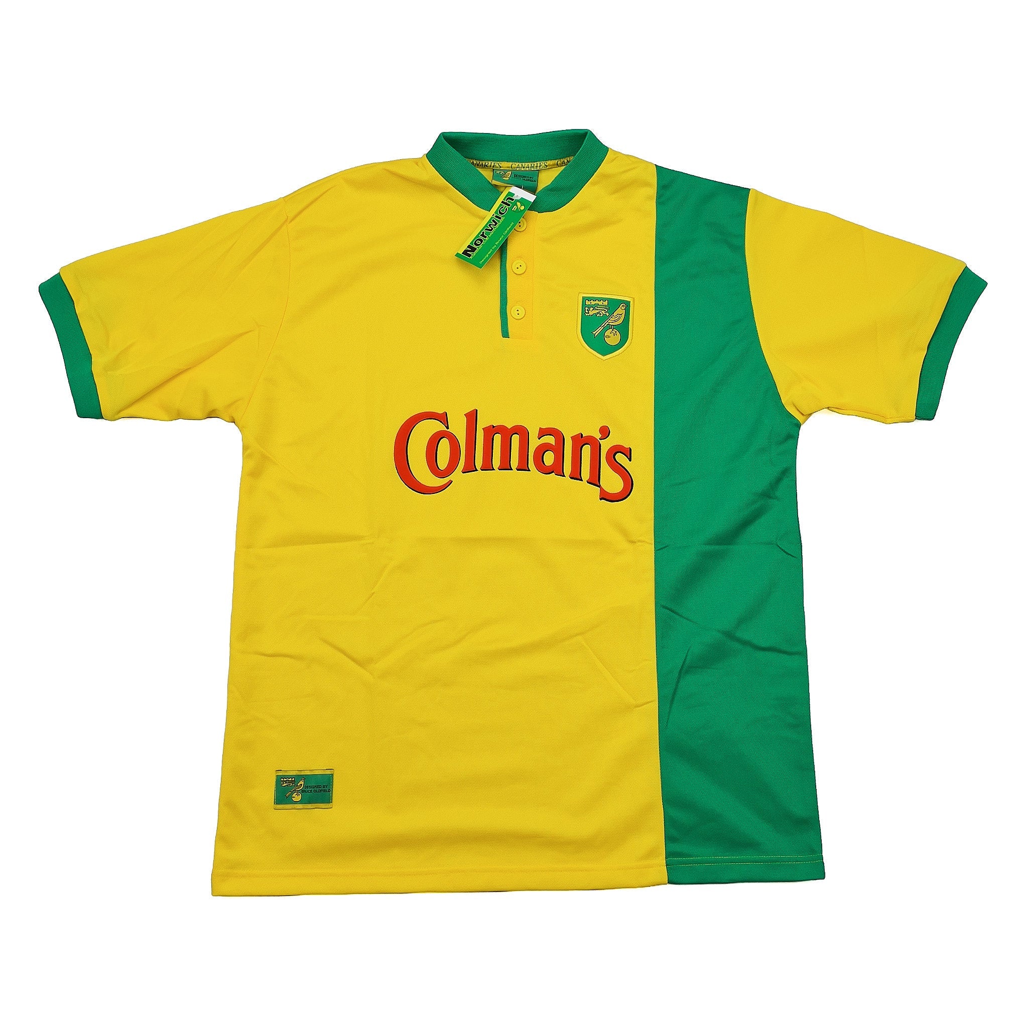 1999/01 Norwich City *BNWT* Home Shirt (L) OM - Image 3