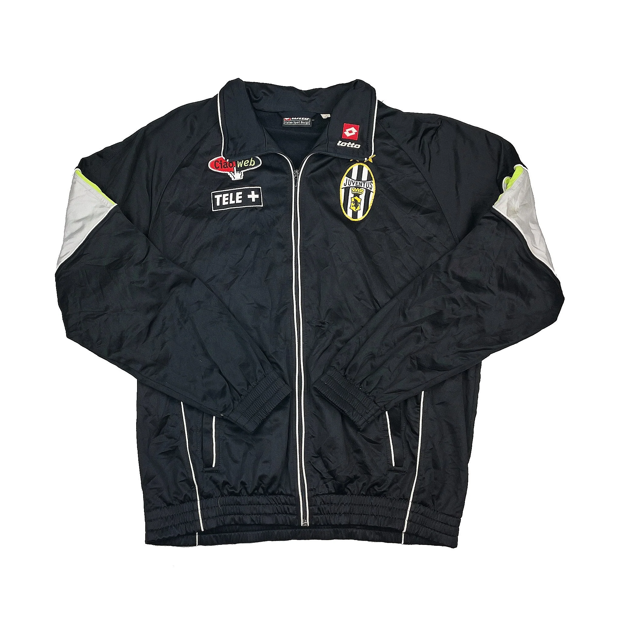 2000/01 Juventus Track Jacket (XL) Lotto - Image 3