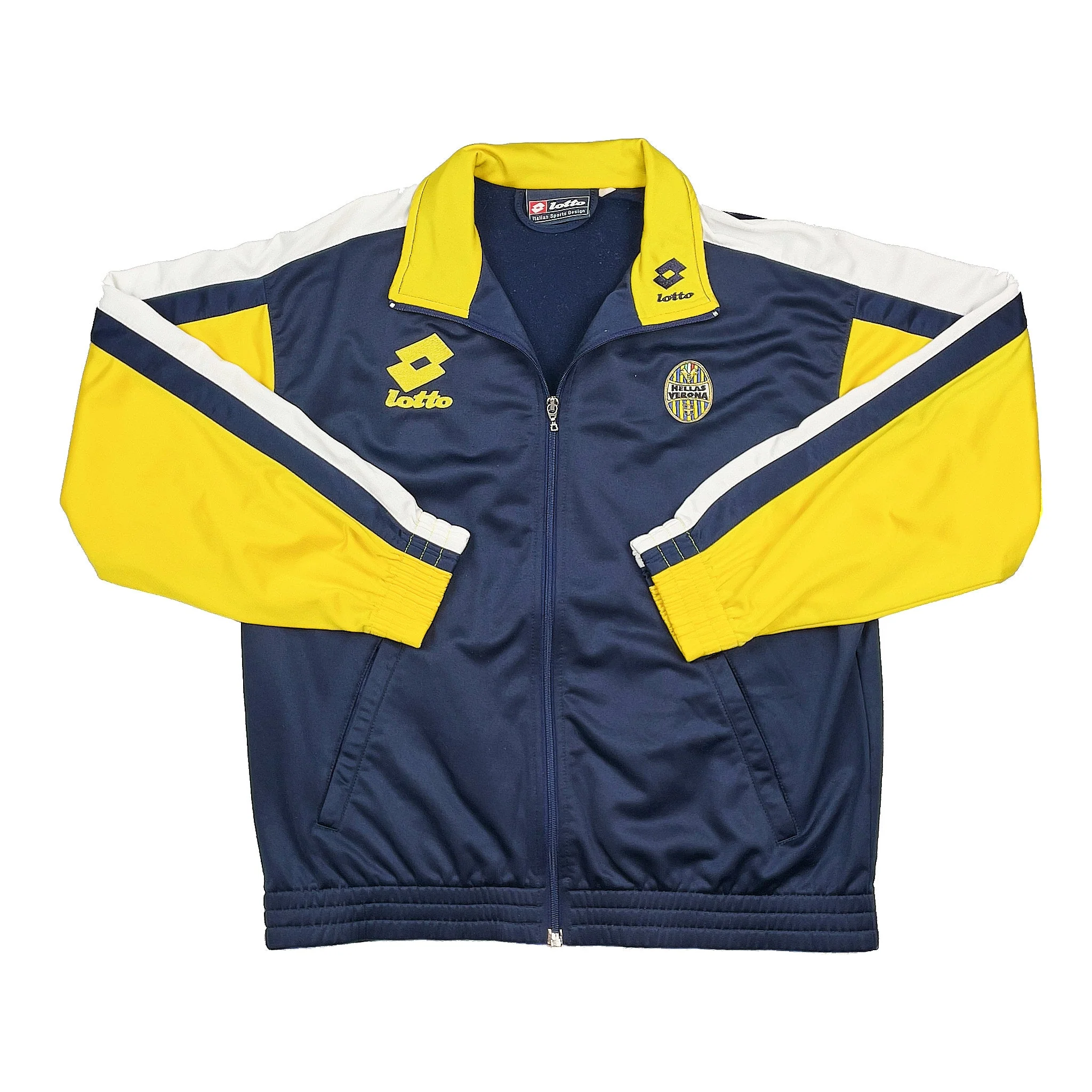 2000/02 Hellas Verona Track Jacket (S) Lotto - Image 3