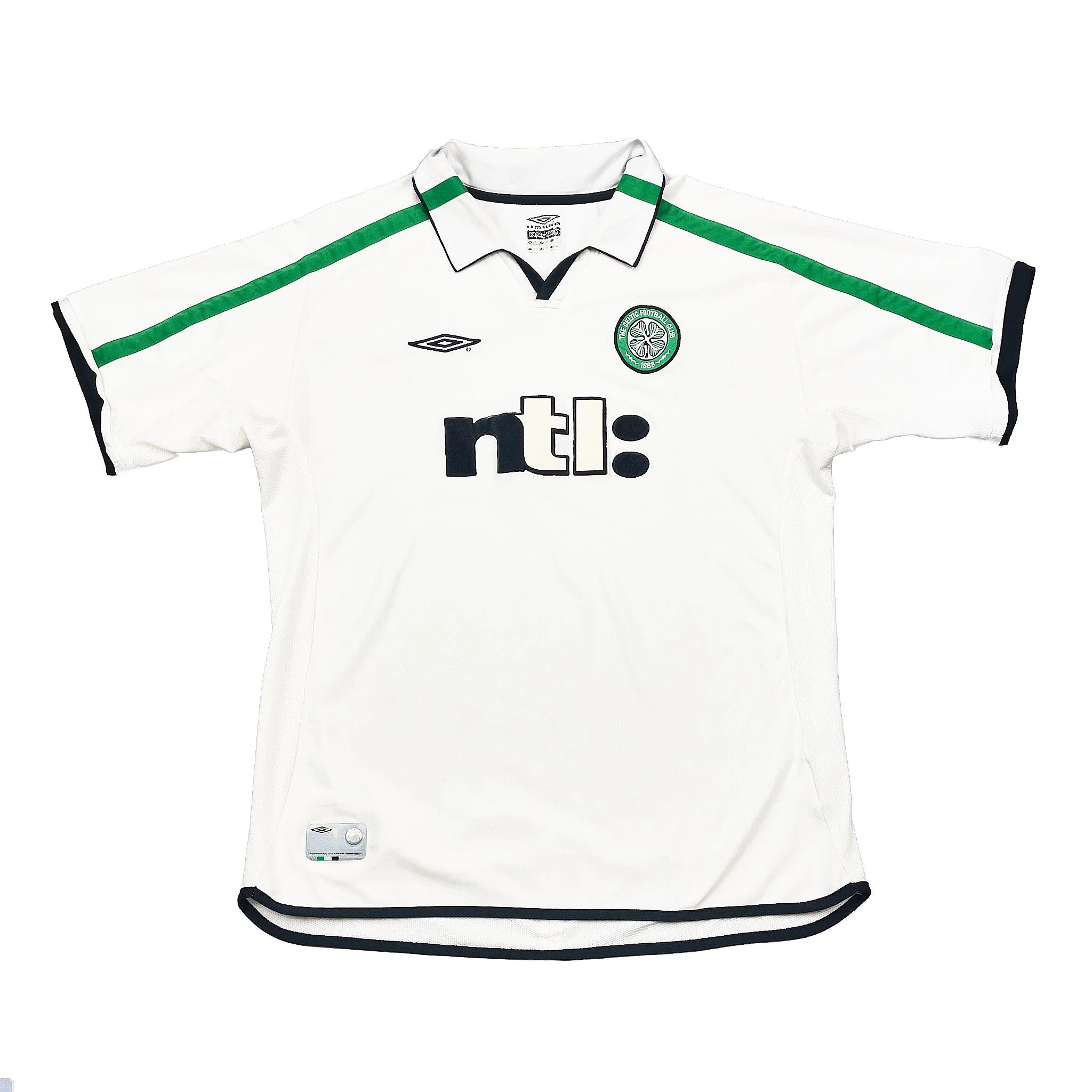 2001/02 Celtic Away Shirt (XXL) Umbro