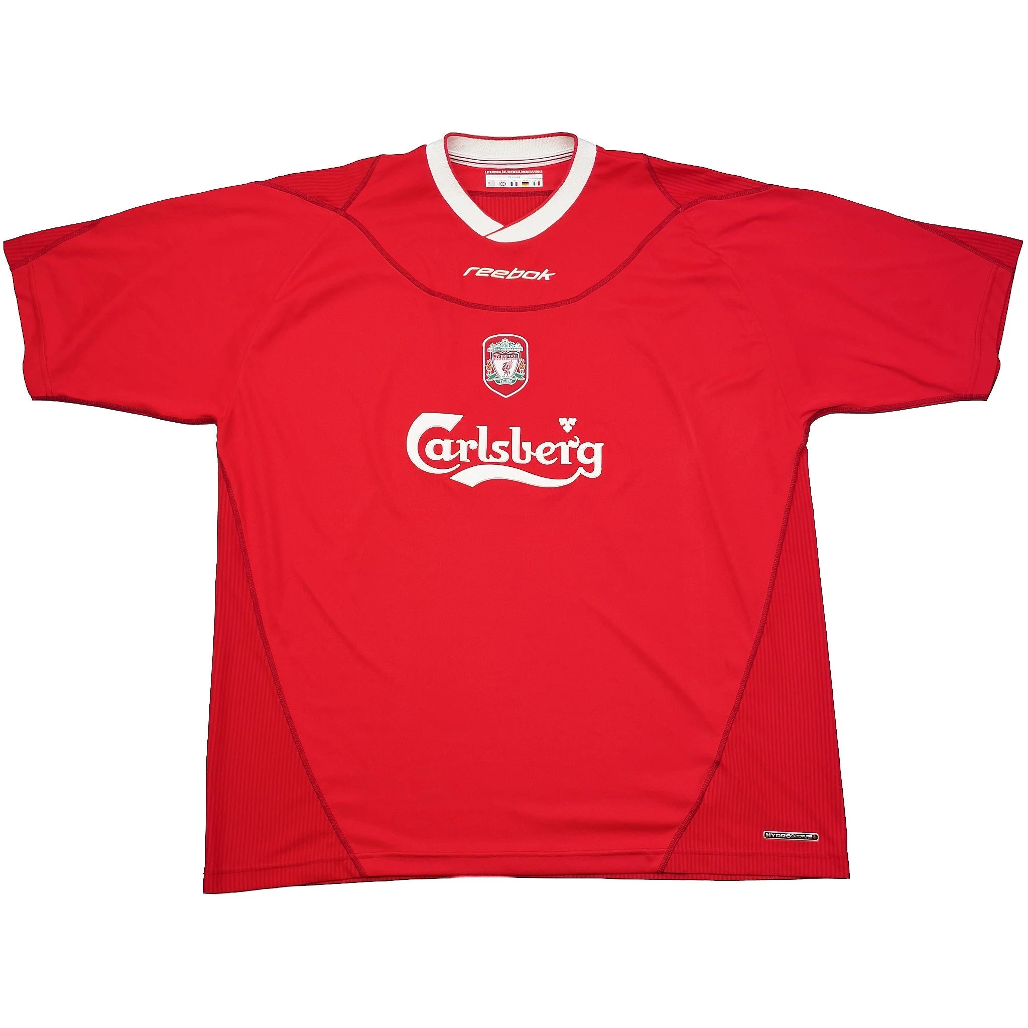 2002/04 Liverpool Heskey #8 Home Shirt (XXL) Reebok - Image 2