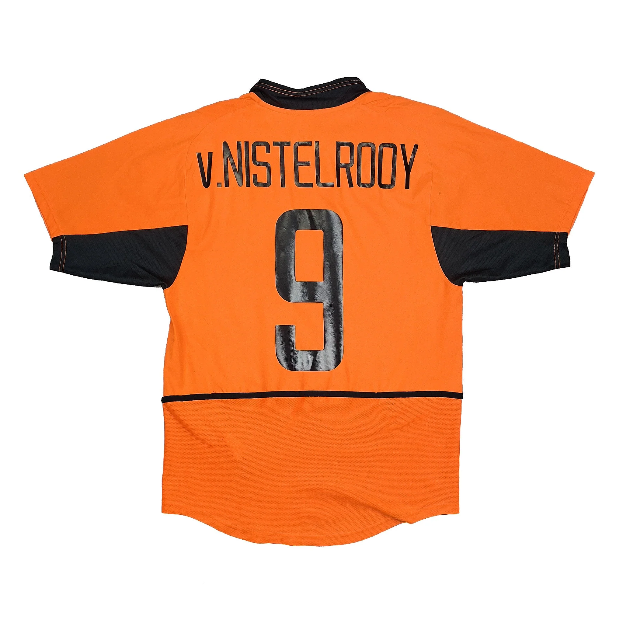2002/04 Netherlands V.Nistelrooy #9 Home Shirt (S) Nike - Image 3