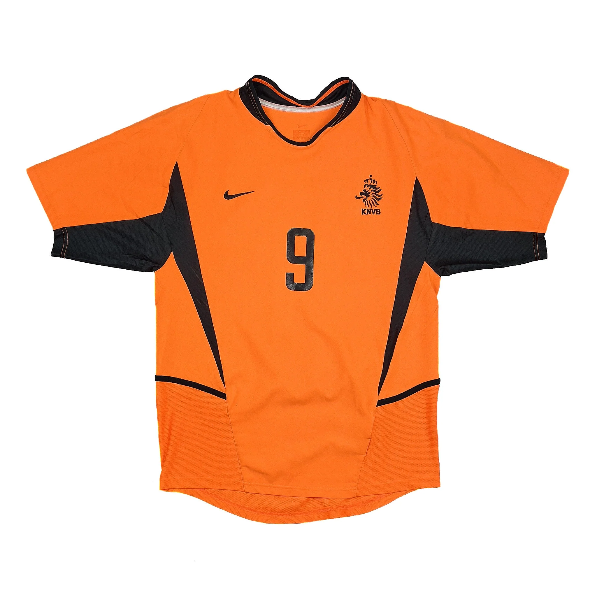 2002/04 Netherlands V.Nistelrooy #9 Home Shirt (S) Nike - Image 4