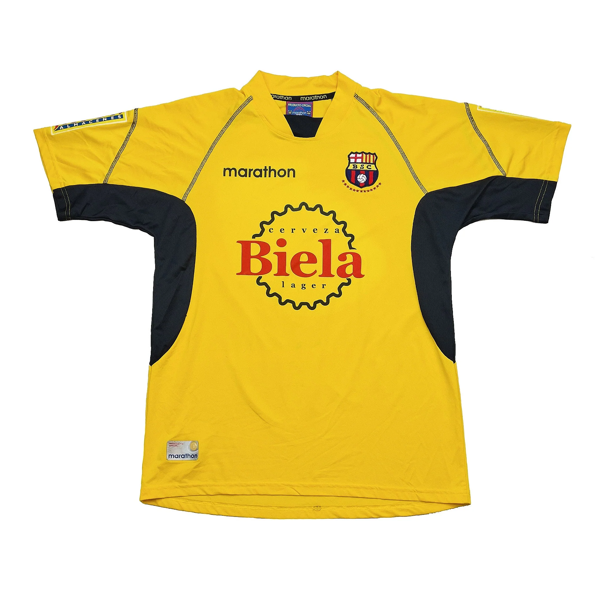 2003/04 Sc Barcelona Home Shirt (L) Marathon - Image 3