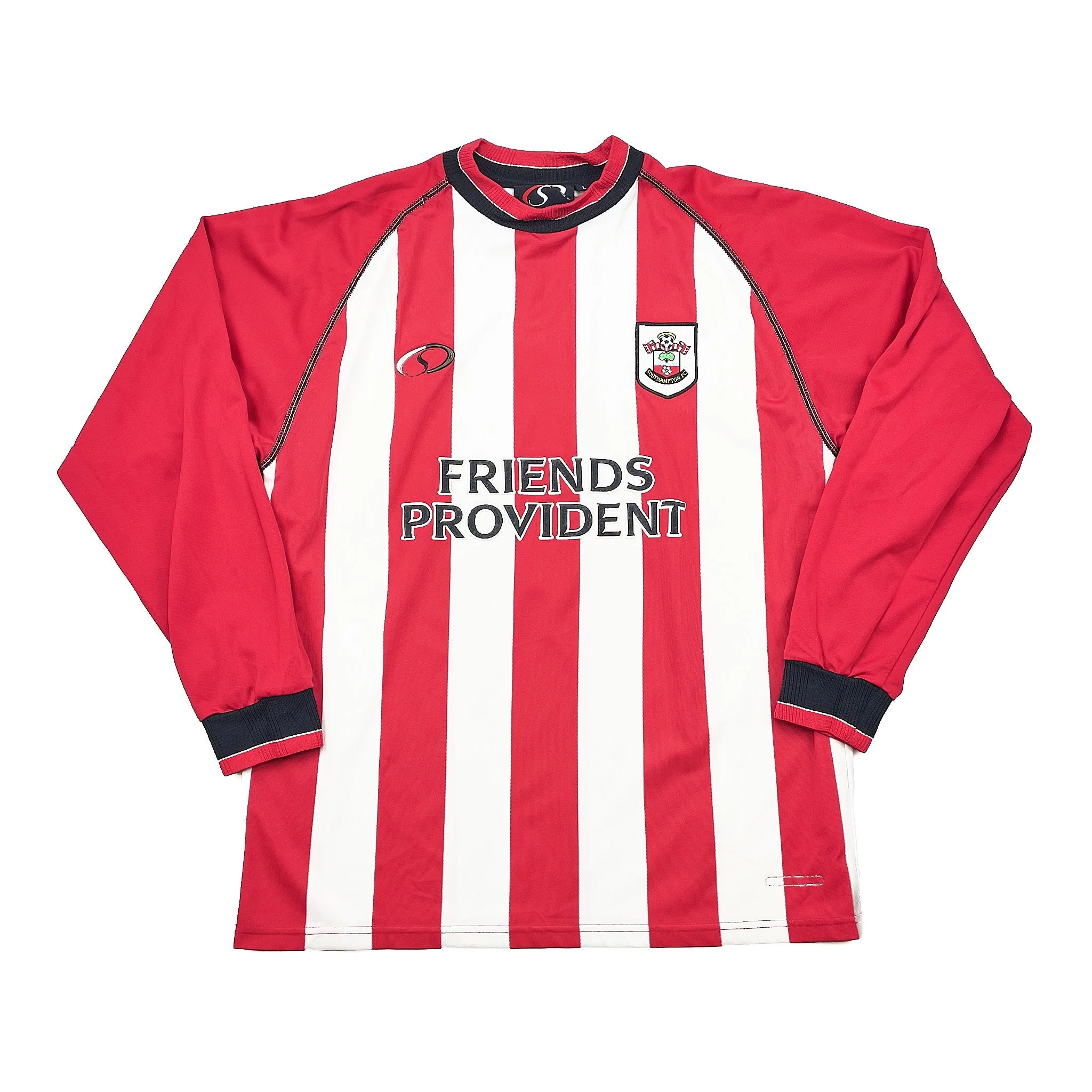 2003/05 Southampton Marsden #4 L/S Home Shirt (L) OM - Image 4