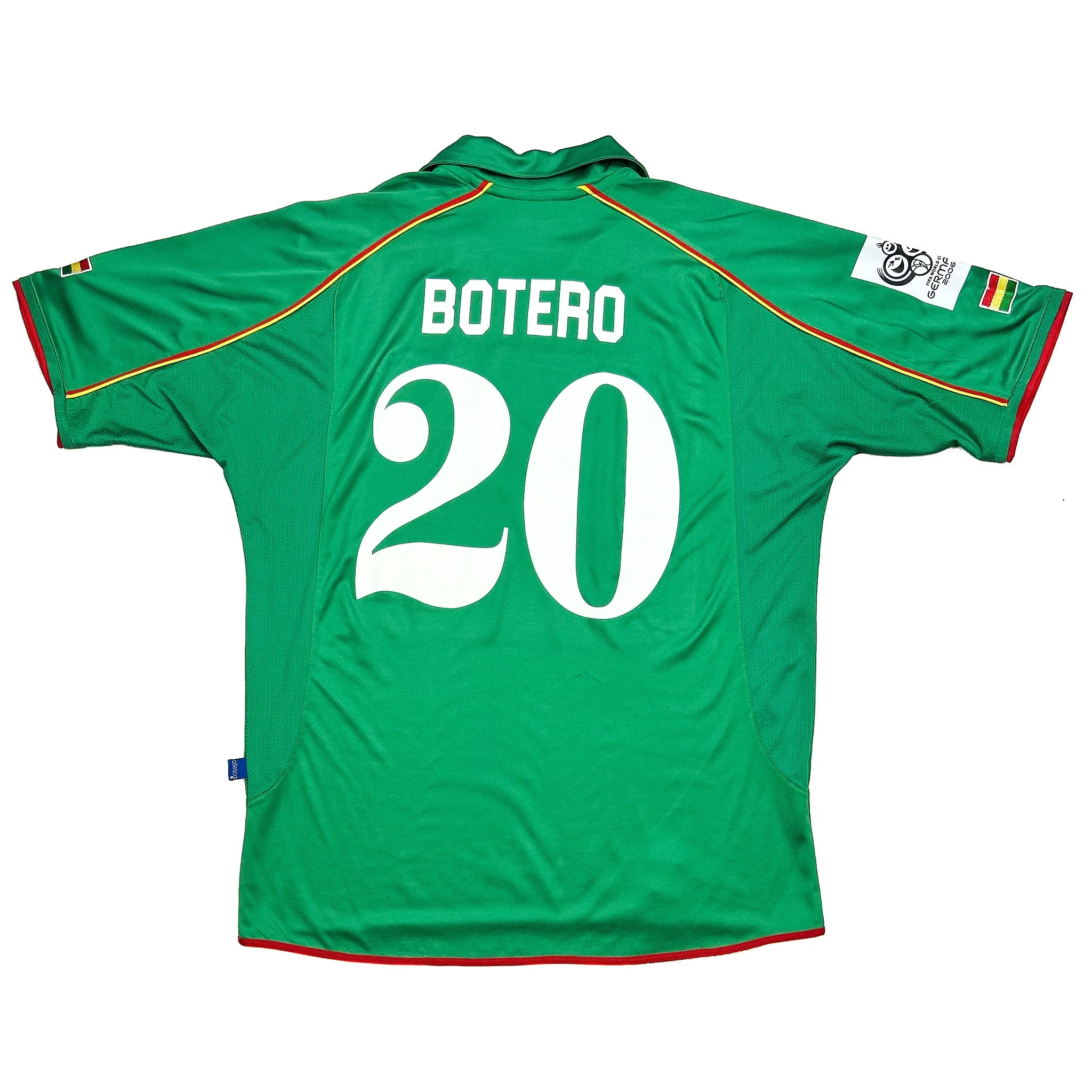 2004/06 Bolivia Botero #20 Home Shirt (L) Atletica - Image 4