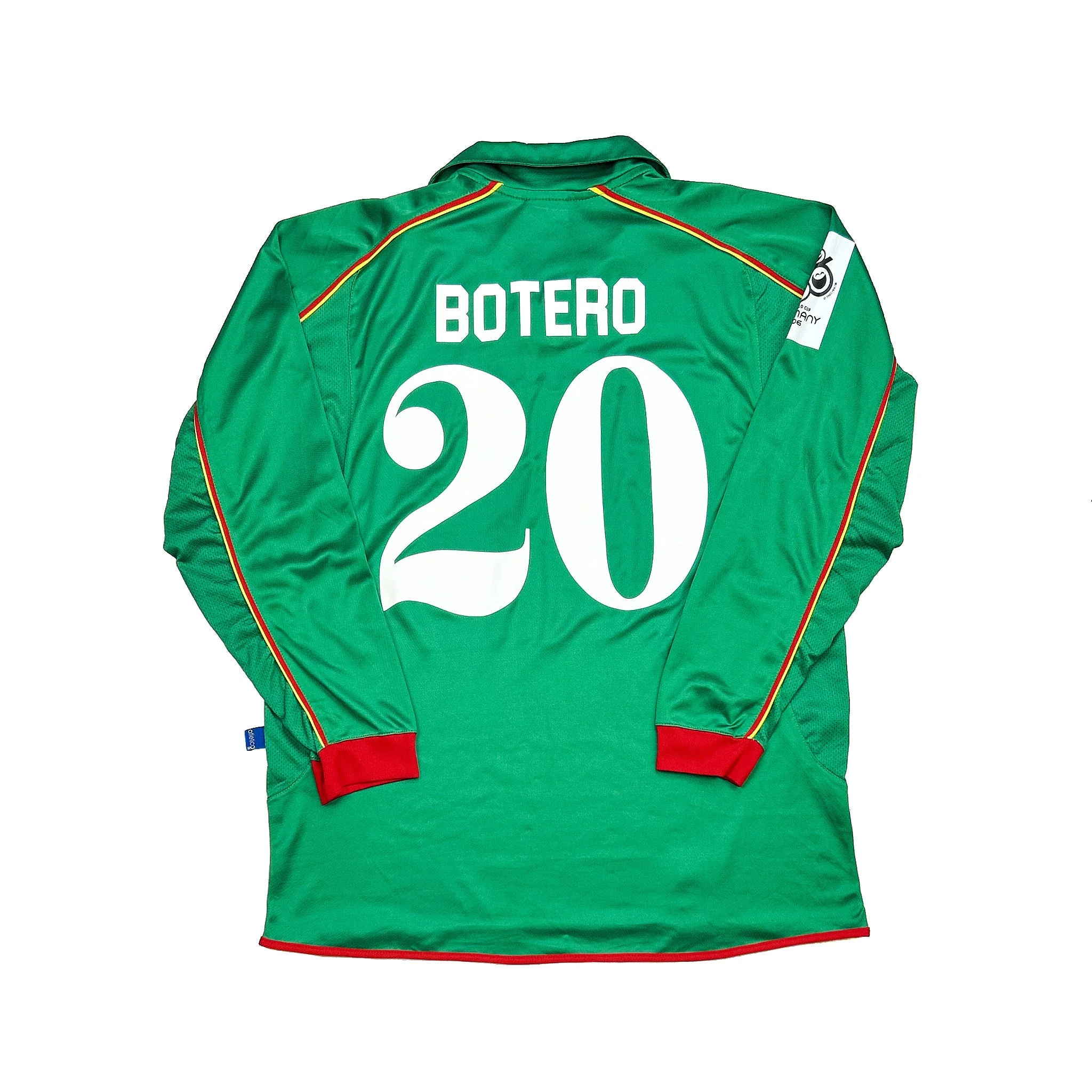 2004/06 Bolivia Botero #20 L/S Home Shirt (M) Atletica - Image 4