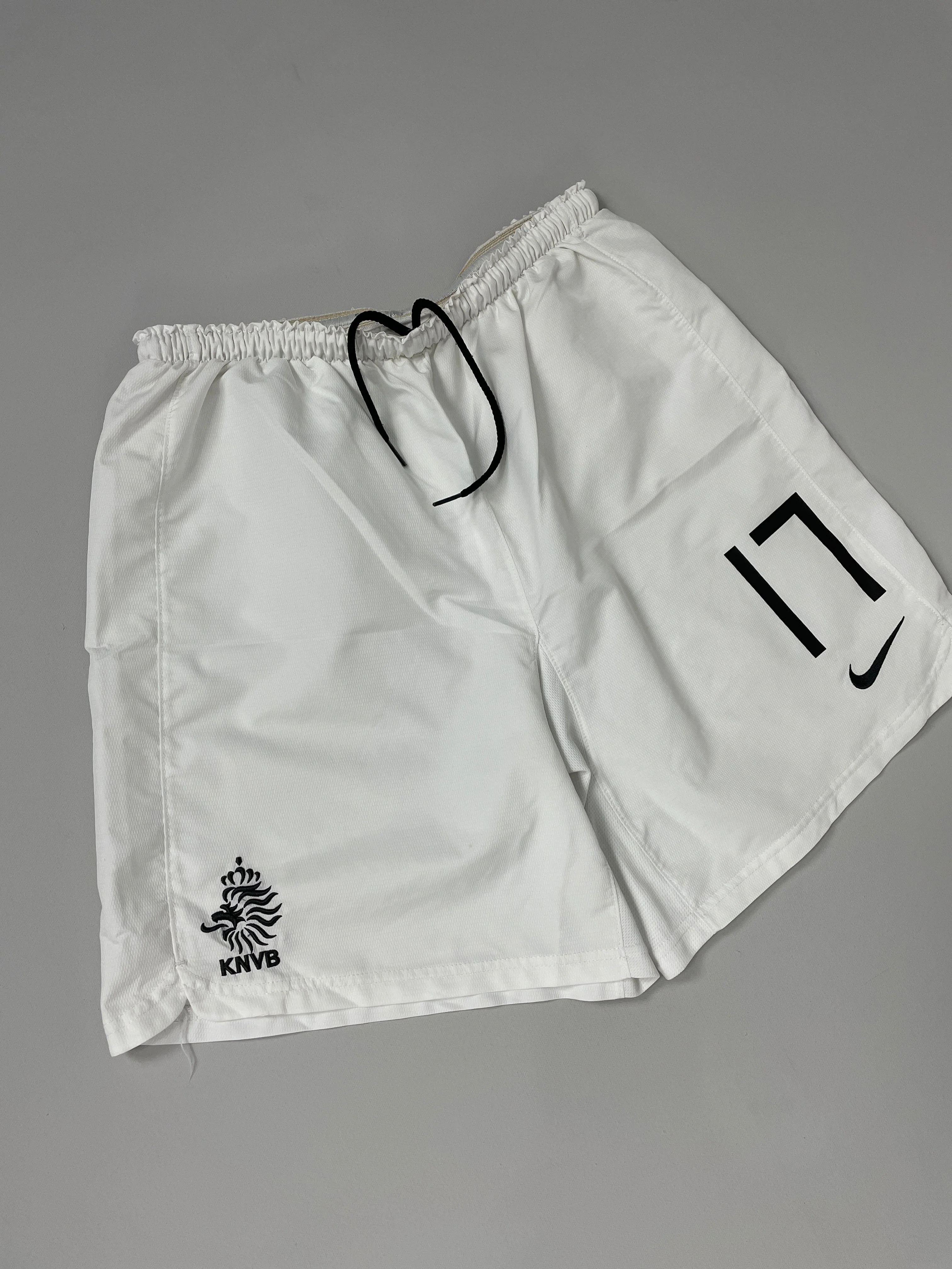 2004/06 Netherlands #17 Away Shorts (M) Nike - Image 2