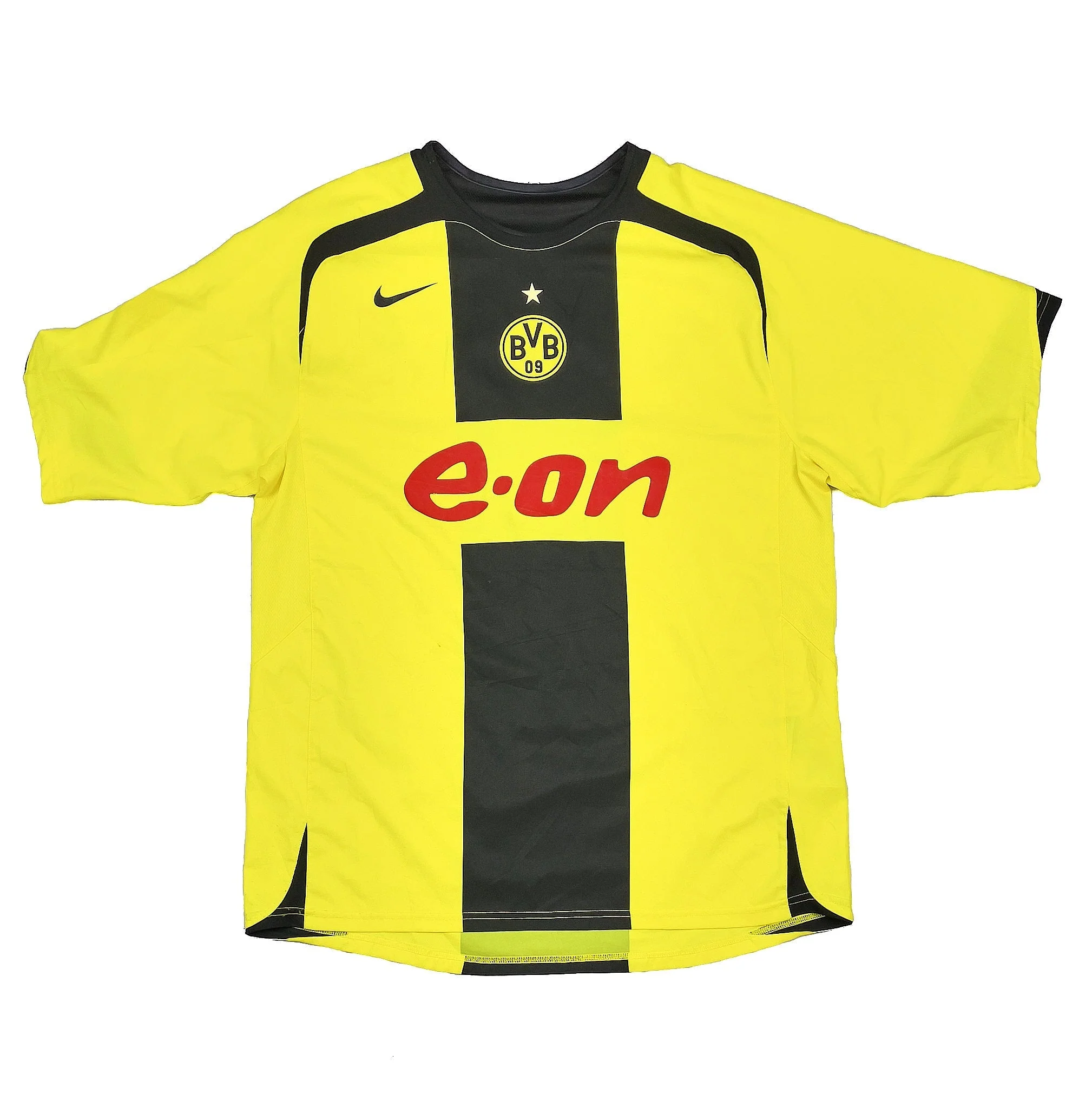 2005/06 Dortmund Buckley #7 *Match Issue* Home Shirt (L) Nike