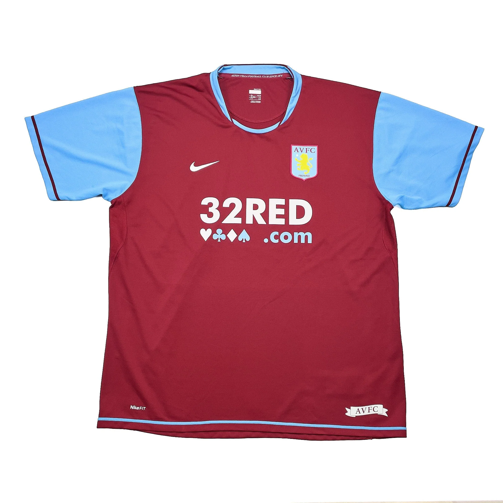 2007/08 Aston Villa Harewood #9 Home Shirt (XXL) Nike - Image 2