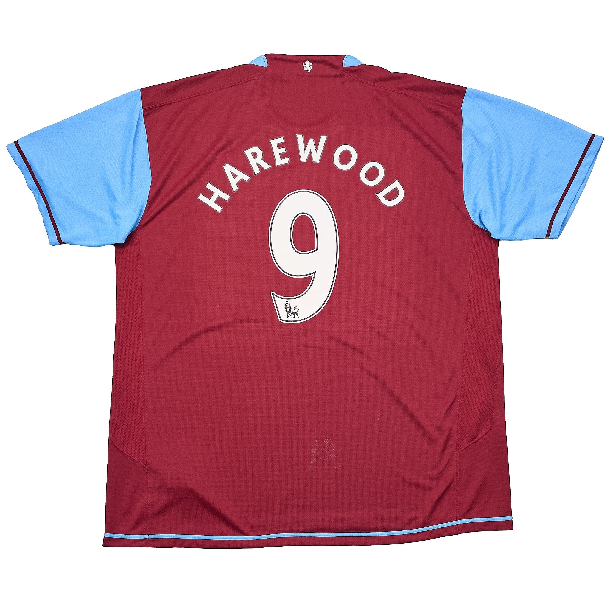 2007/08 Aston Villa Harewood #9 Home Shirt (XXL) Nike - Image 3