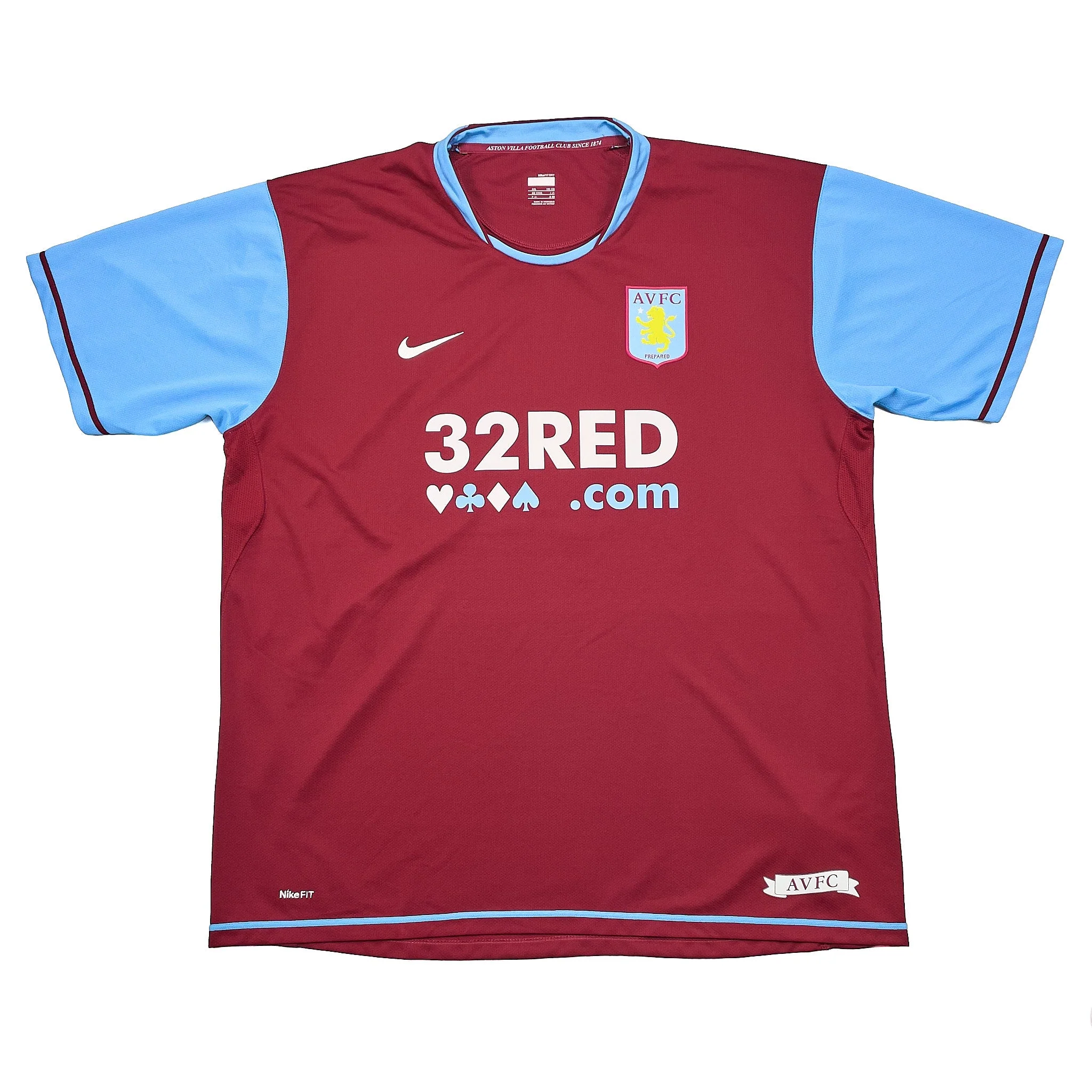 2007/08 Aston Villa Harewood #9 Home Shirt (XXL) Nike - Image 4