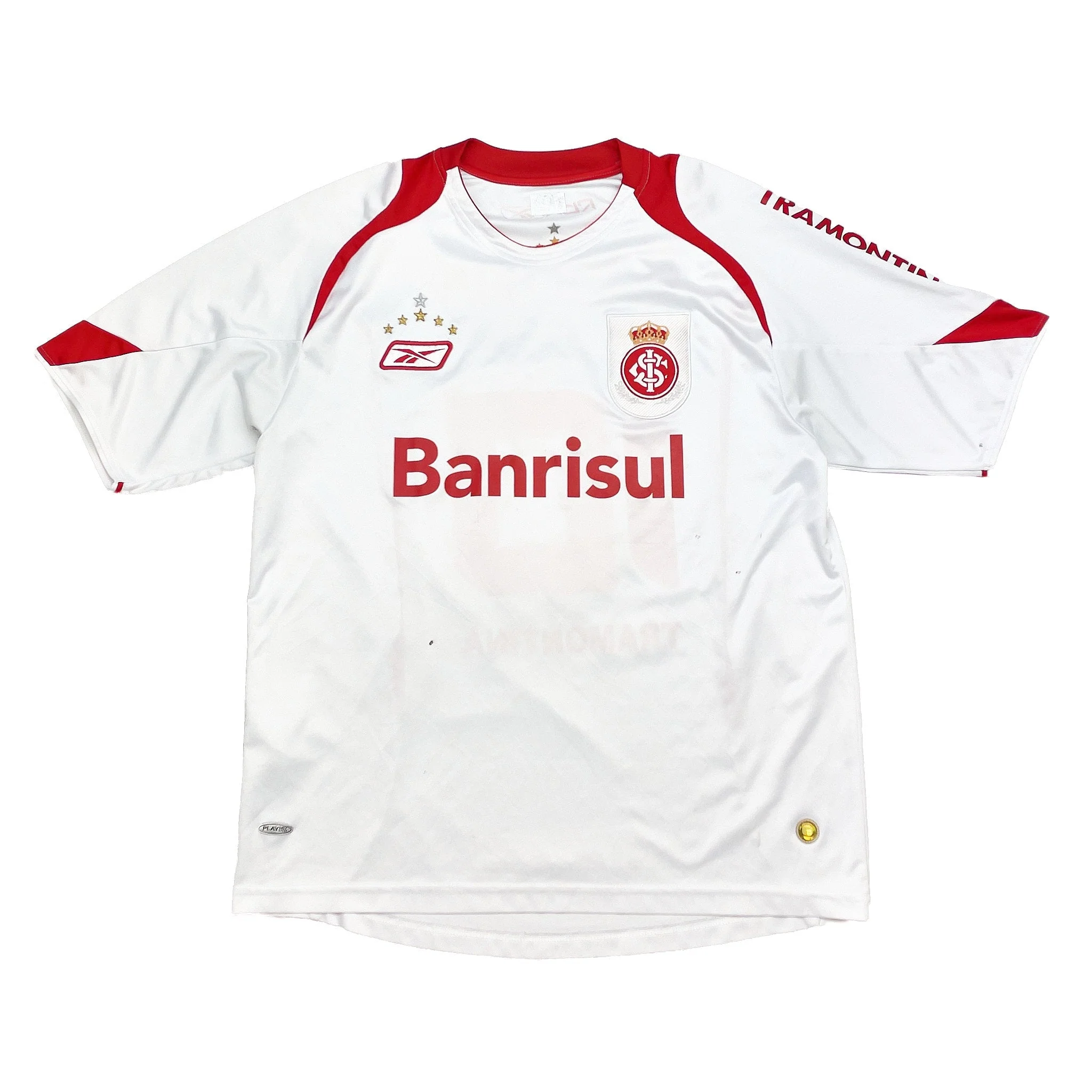 2007/08 Internacional #10 Away Shirt (XL) Reebok