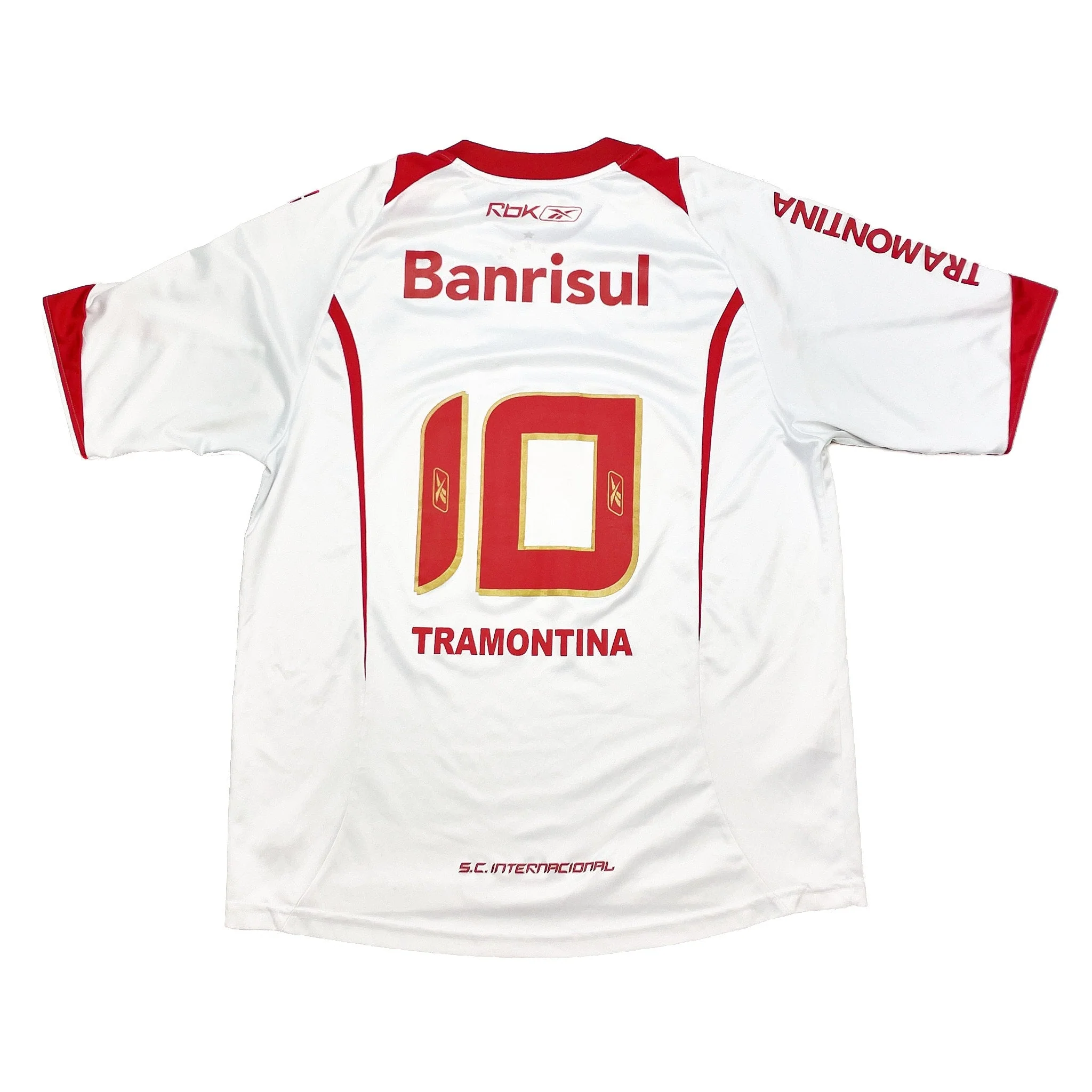 2007/08 Internacional #10 Away Shirt (XL) Reebok - Image 2