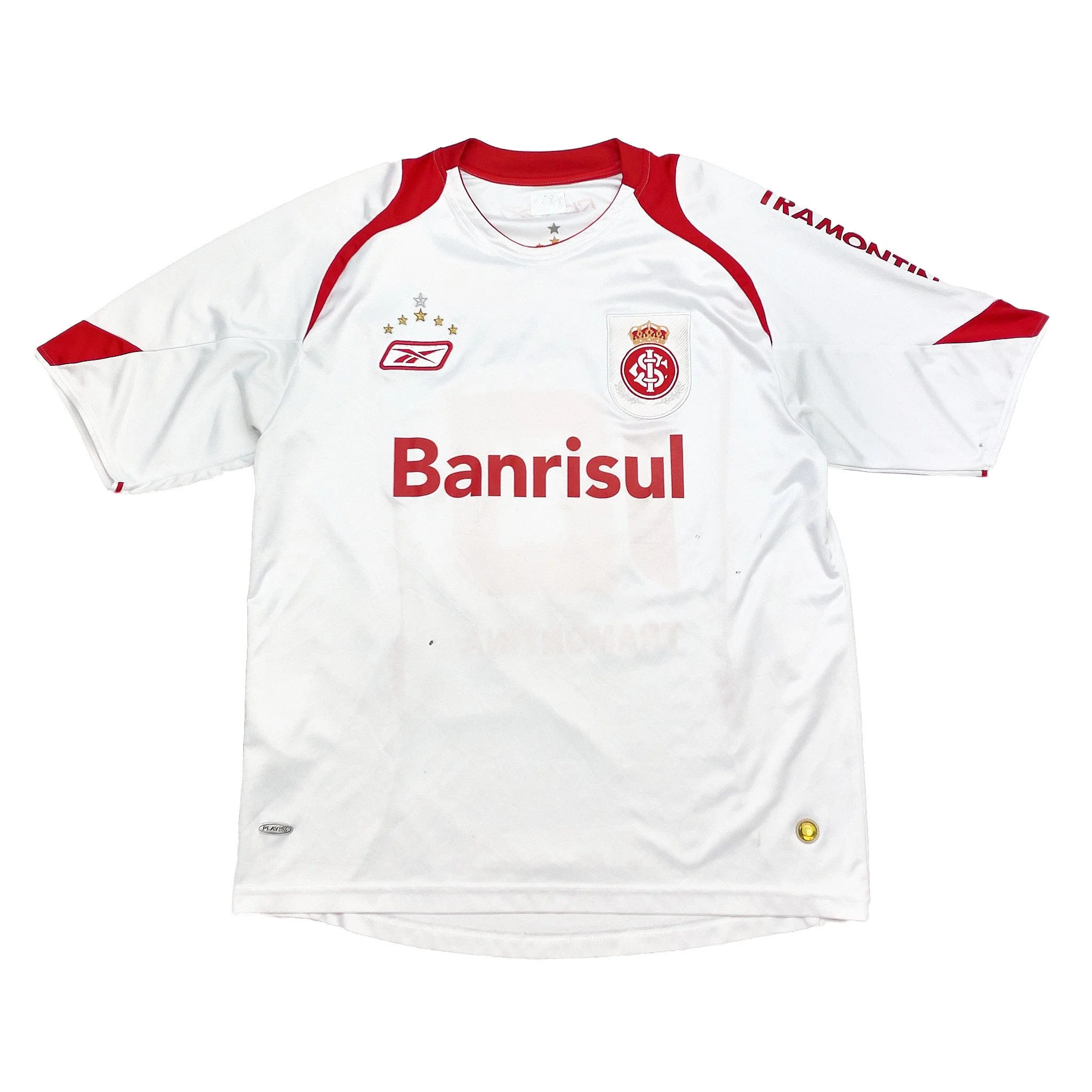 2007/08 Internacional #10 Away Shirt (XL) Reebok - Image 4