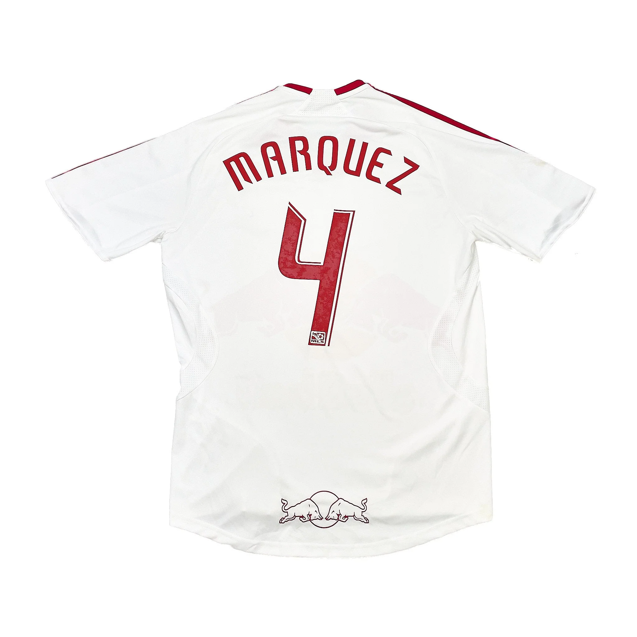 2007/08 New York Red Bulls R.Marquez #4 Home Shirt (M) Adidas - Image 3