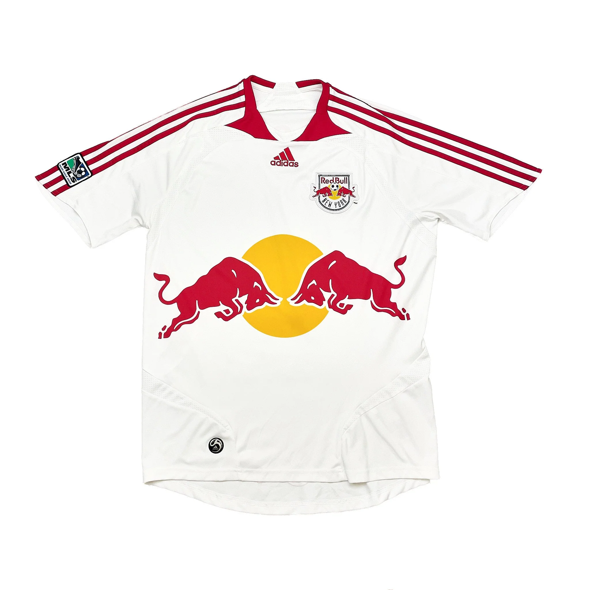 2007/08 New York Red Bulls R.Marquez #4 Home Shirt (M) Adidas - Image 4