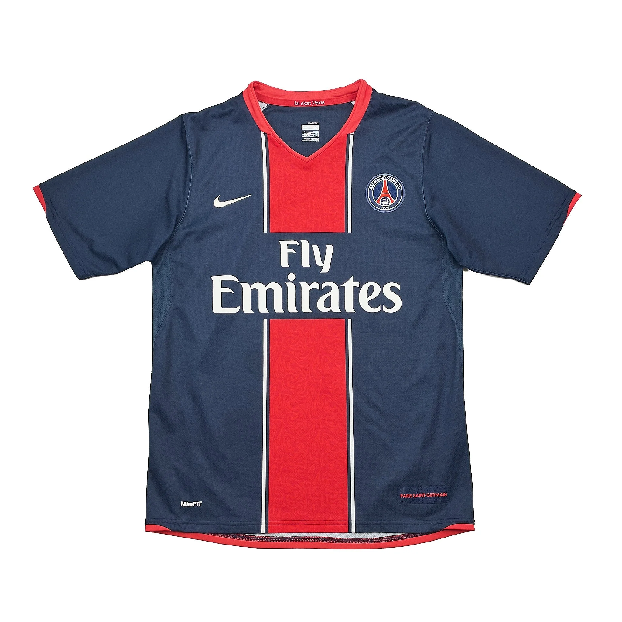 2007/08 PSG Home Shirt (S) Nike - Image 3